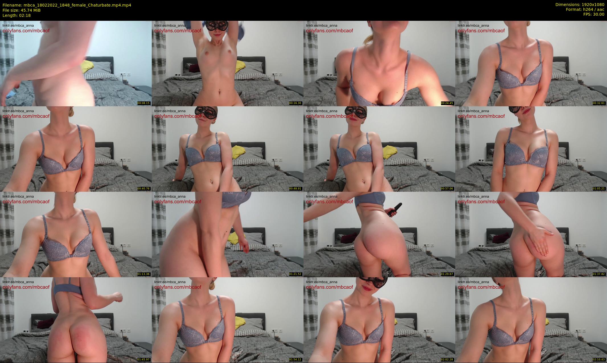 mbca — 3 minute Chaturbate couple cam show recording, 1080p, Feb 18, 2022