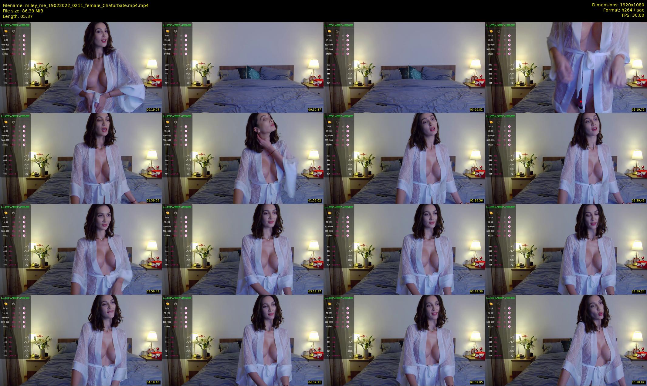 miley_me — 6 minute Chaturbate female cam show recording, 1080p, Feb 19, 2022