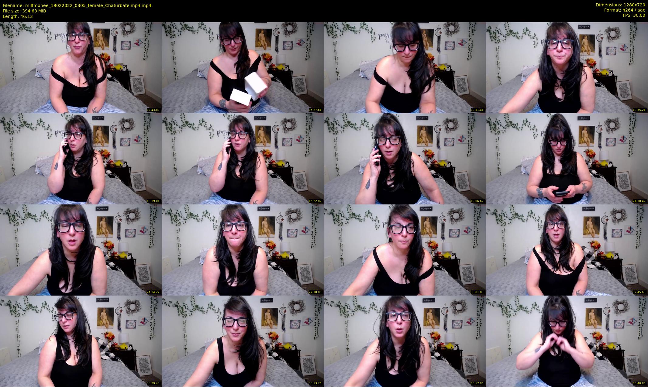 milfmonee — 47 minute Chaturbate female cam show recording, 720p, Feb 19, 2022