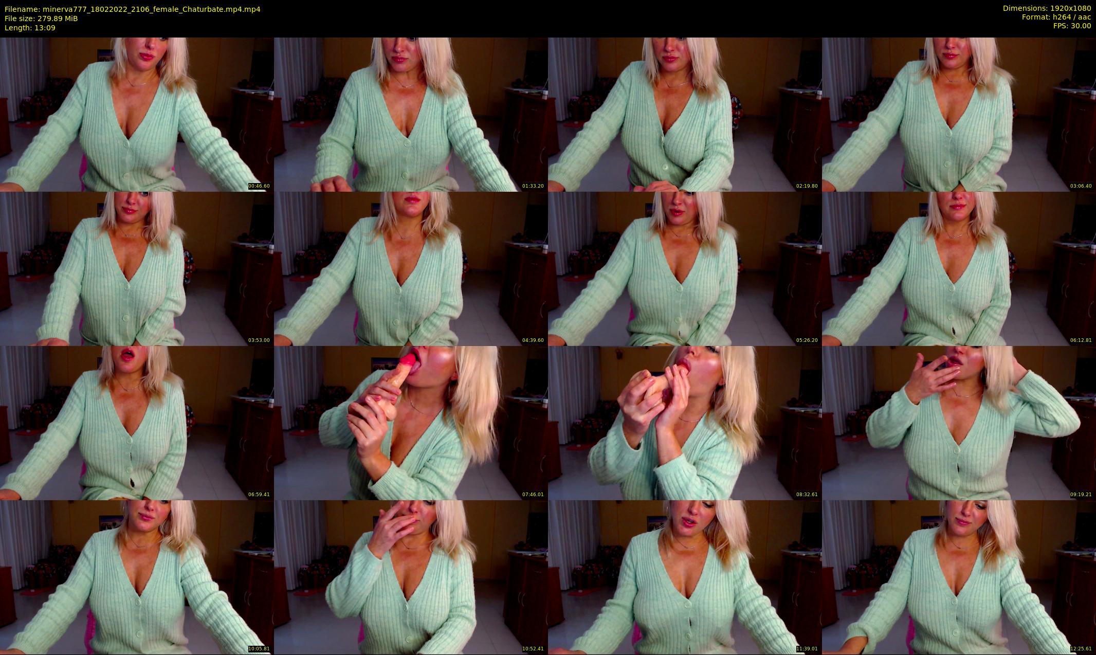 minerva777 — 14 minute Chaturbate female cam show recording, 1080p, Feb 18, 2022