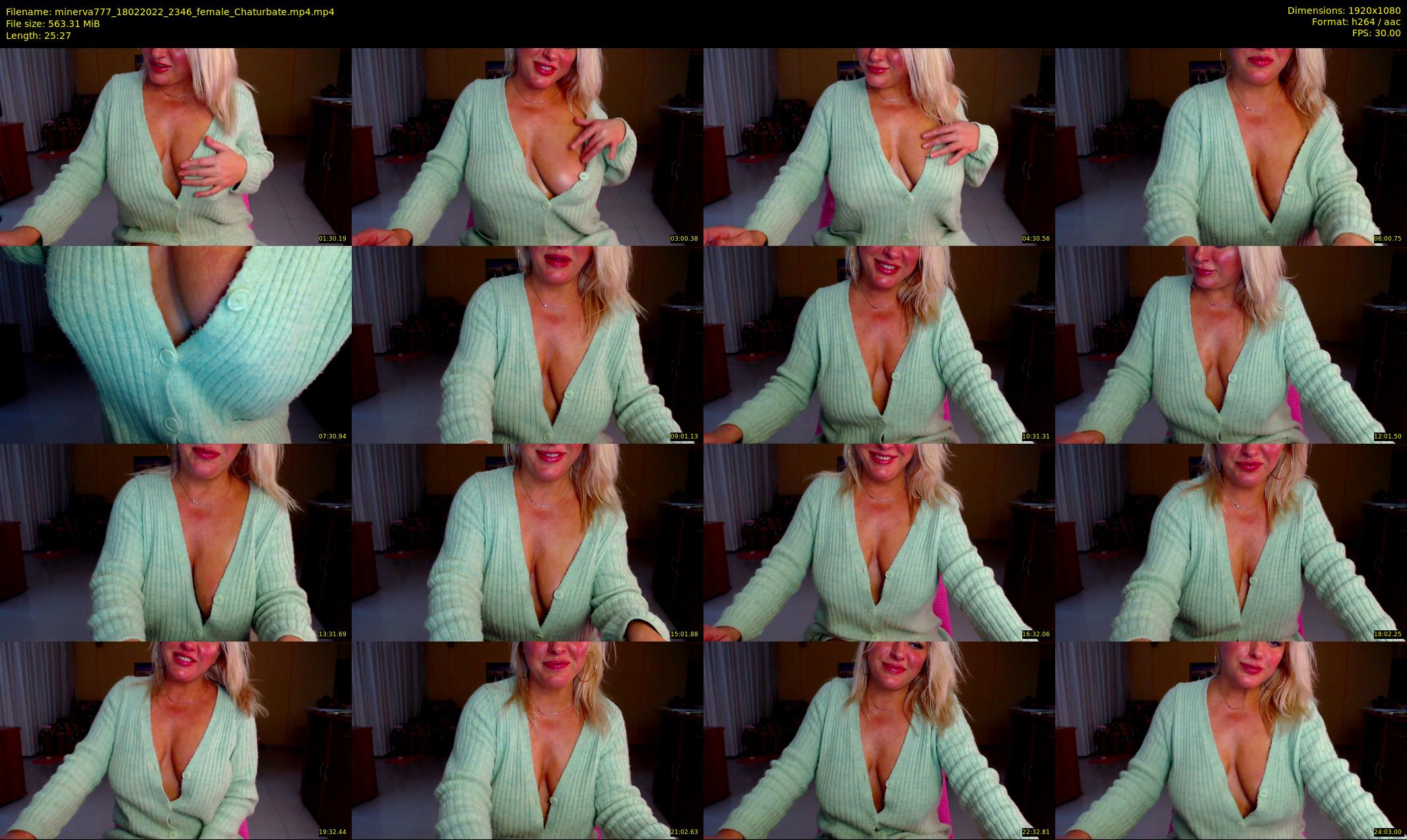 minerva777 — 26 minute Chaturbate female cam show recording, 1080p, Feb 18, 2022