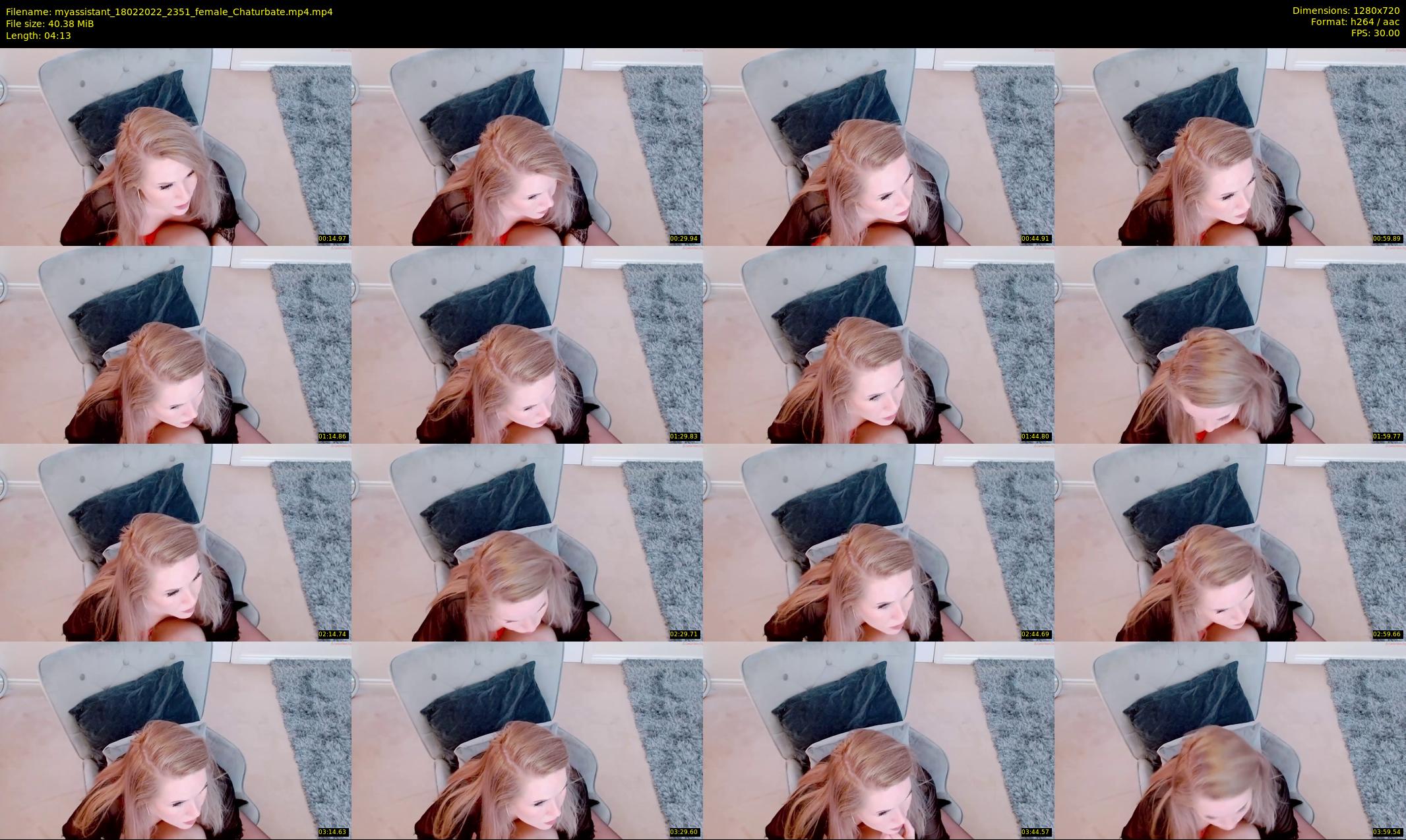 myassistant — 5 minute Chaturbate female cam show recording, 720p, Feb 18, 2022