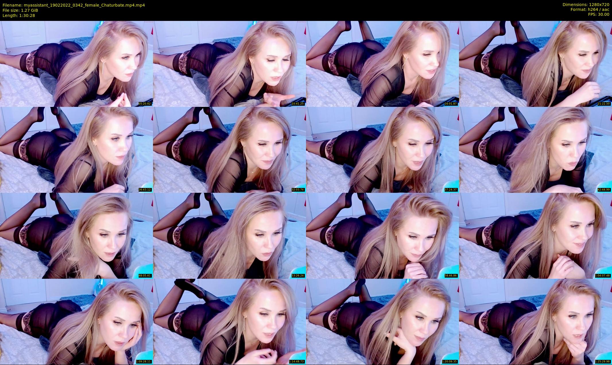 myassistant — 91 minute Chaturbate female cam show recording, 720p, Feb 19, 2022
