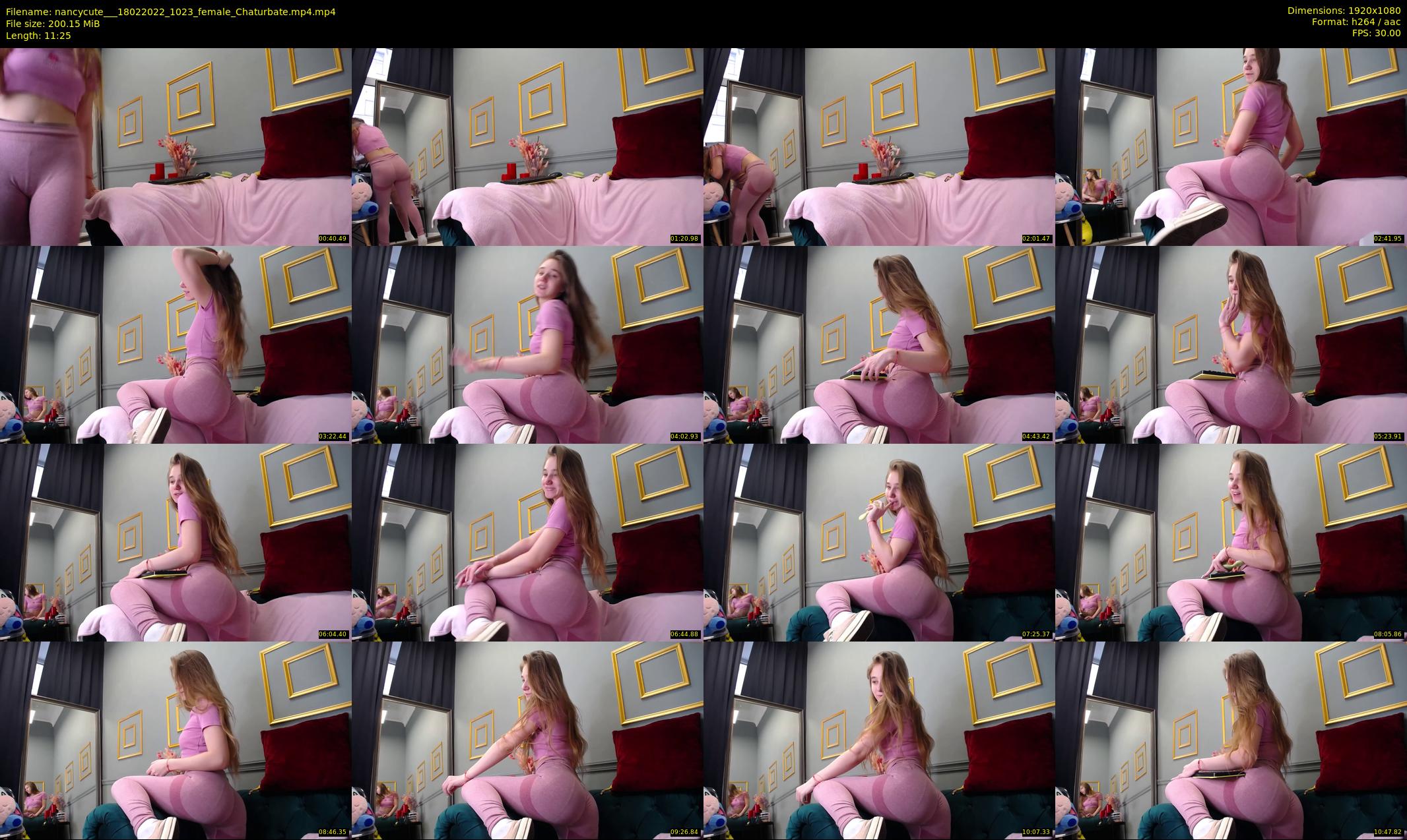 nancycute__ — 12 minute Chaturbate female cam show recording, 1080p, Feb 18, 2022