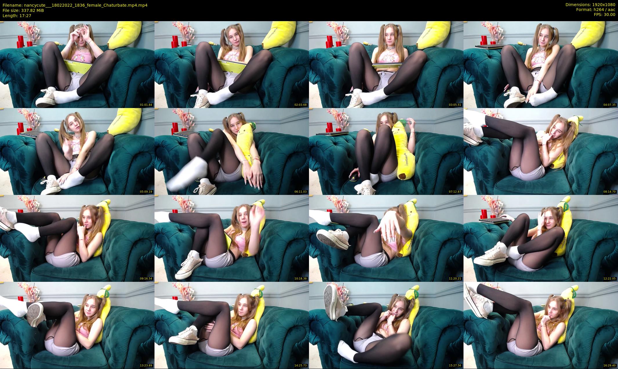 nancycute__ — 18 minute Chaturbate female cam show recording, 1080p, Feb 18, 2022