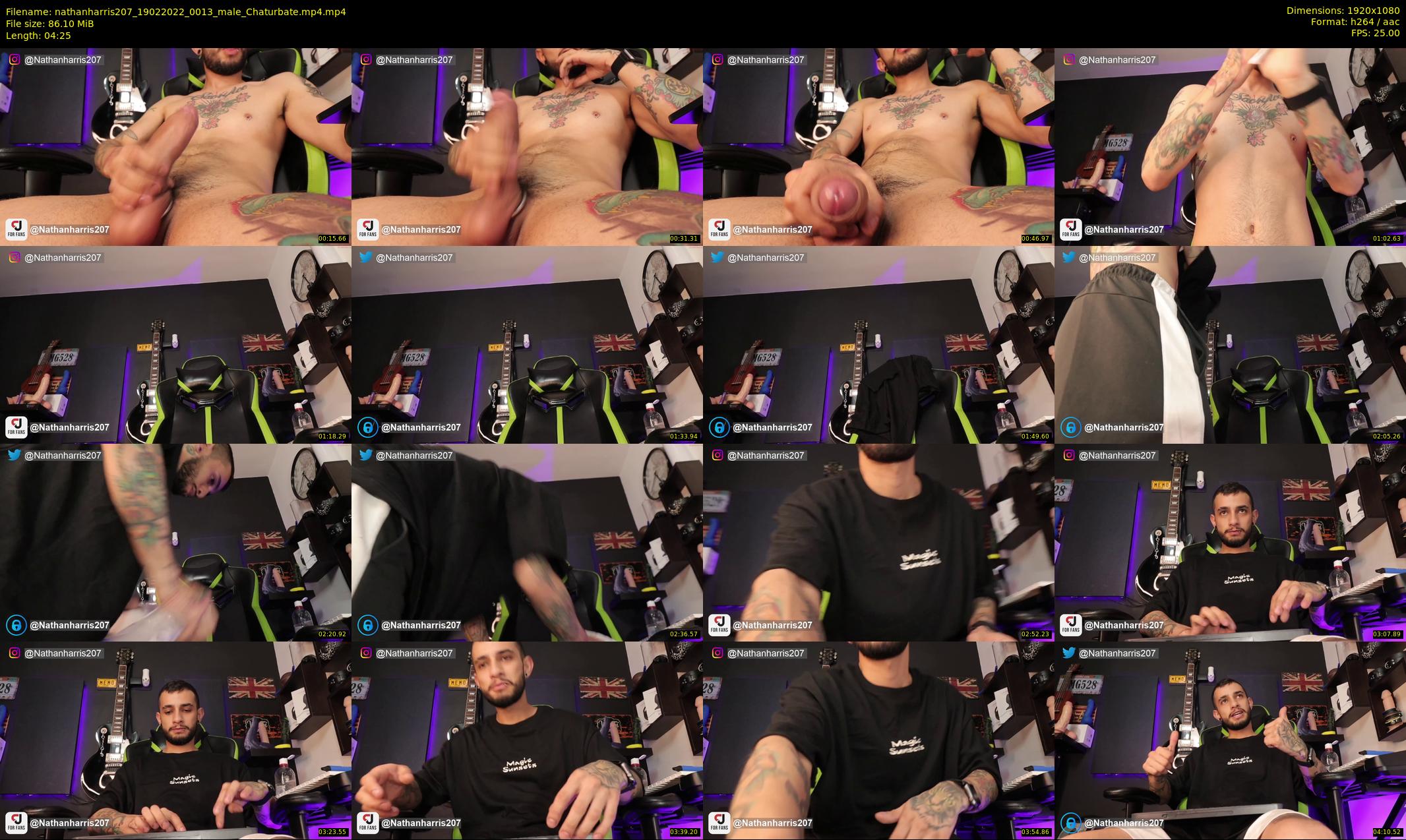 nathanharris207 — 5 minute Chaturbate male cam show recording, 1080p, Feb 19, 2022