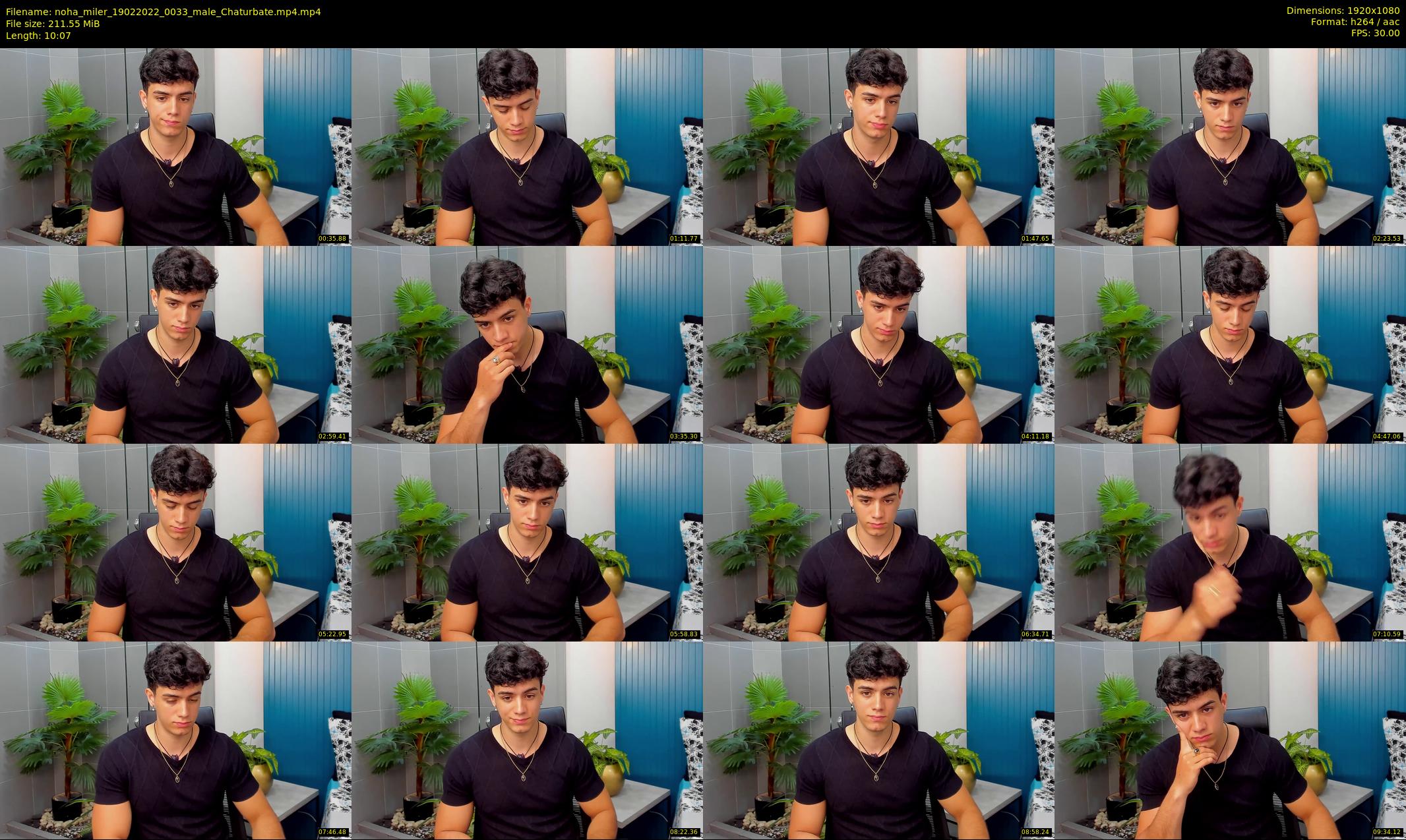 noha_miler — 11 minute Chaturbate male cam show recording, 1080p, Feb 19, 2022