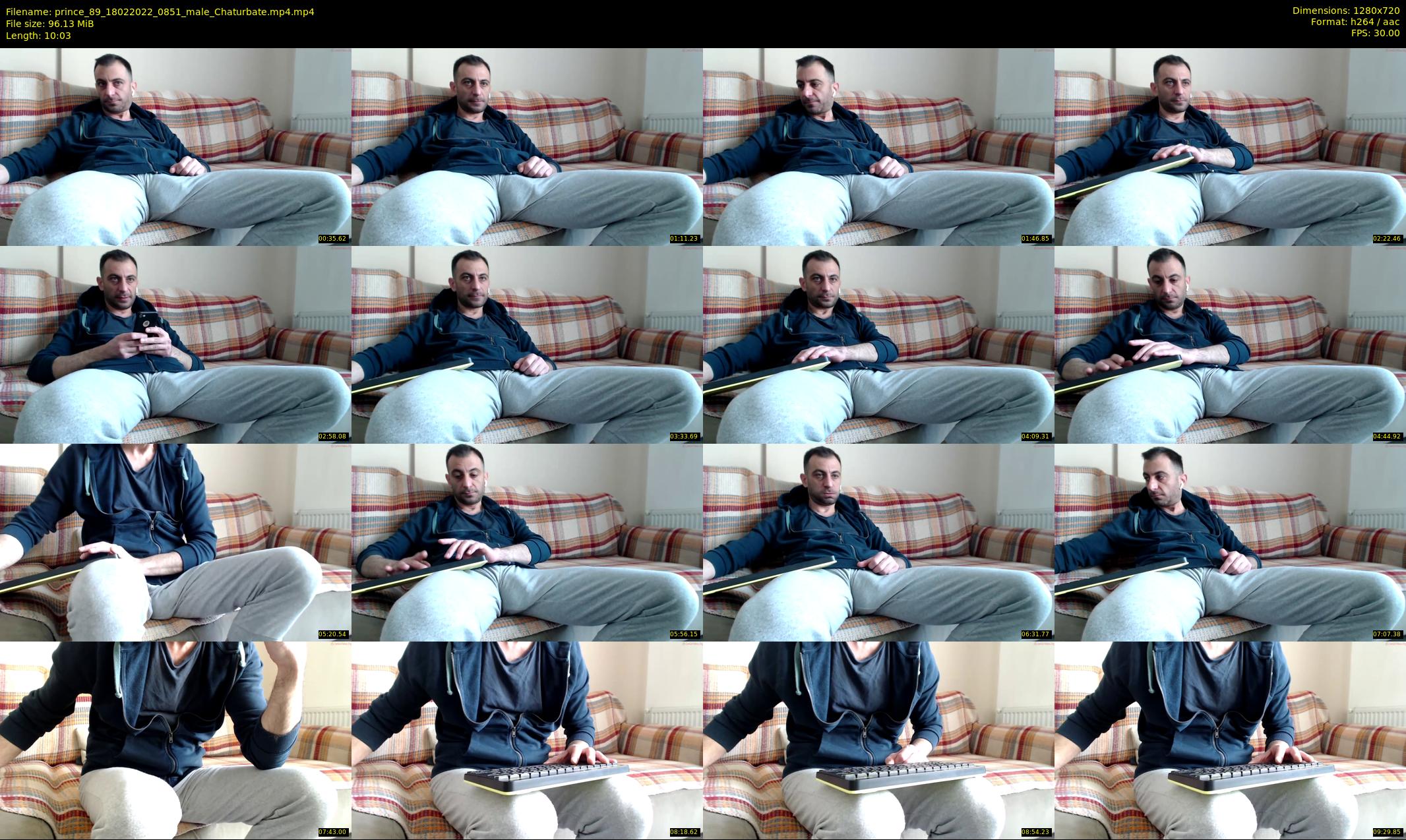 prince_89 — 11 minute Chaturbate male cam show recording, 720p, Feb 18, 2022