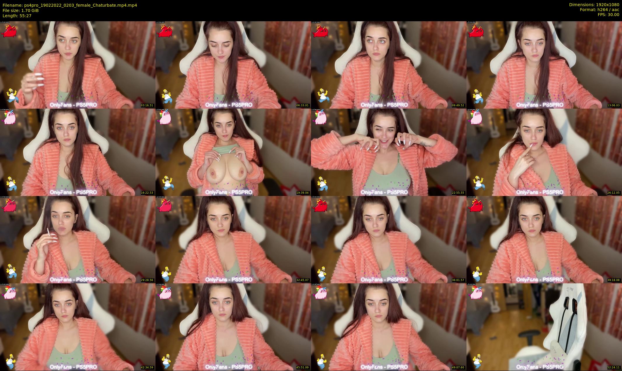 ps4pro — 56 minute Chaturbate female cam show recording, 1080p, Feb 19, 2022