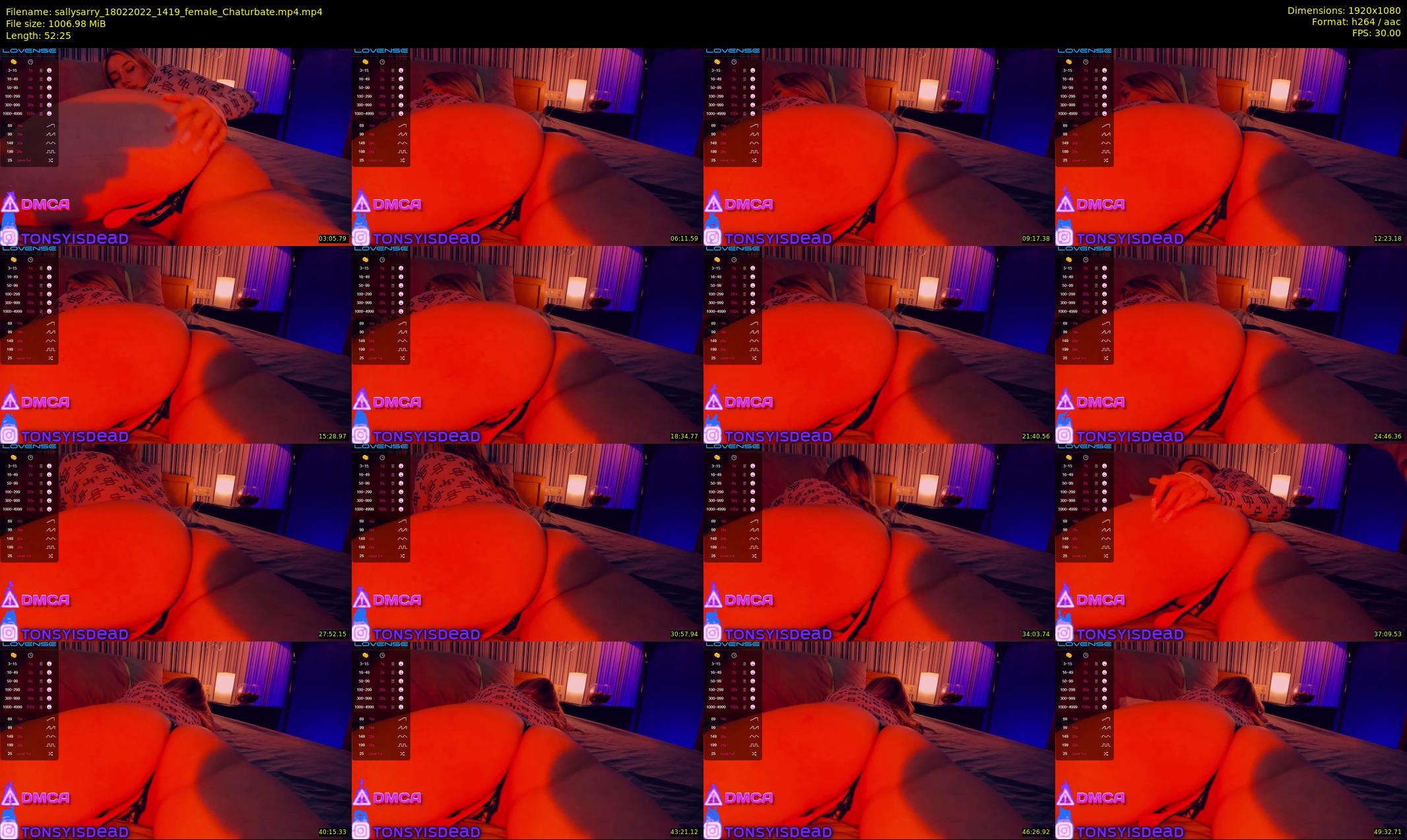 sallysarry — 53 minute Chaturbate couple cam show recording, 1080p, Feb 18, 2022