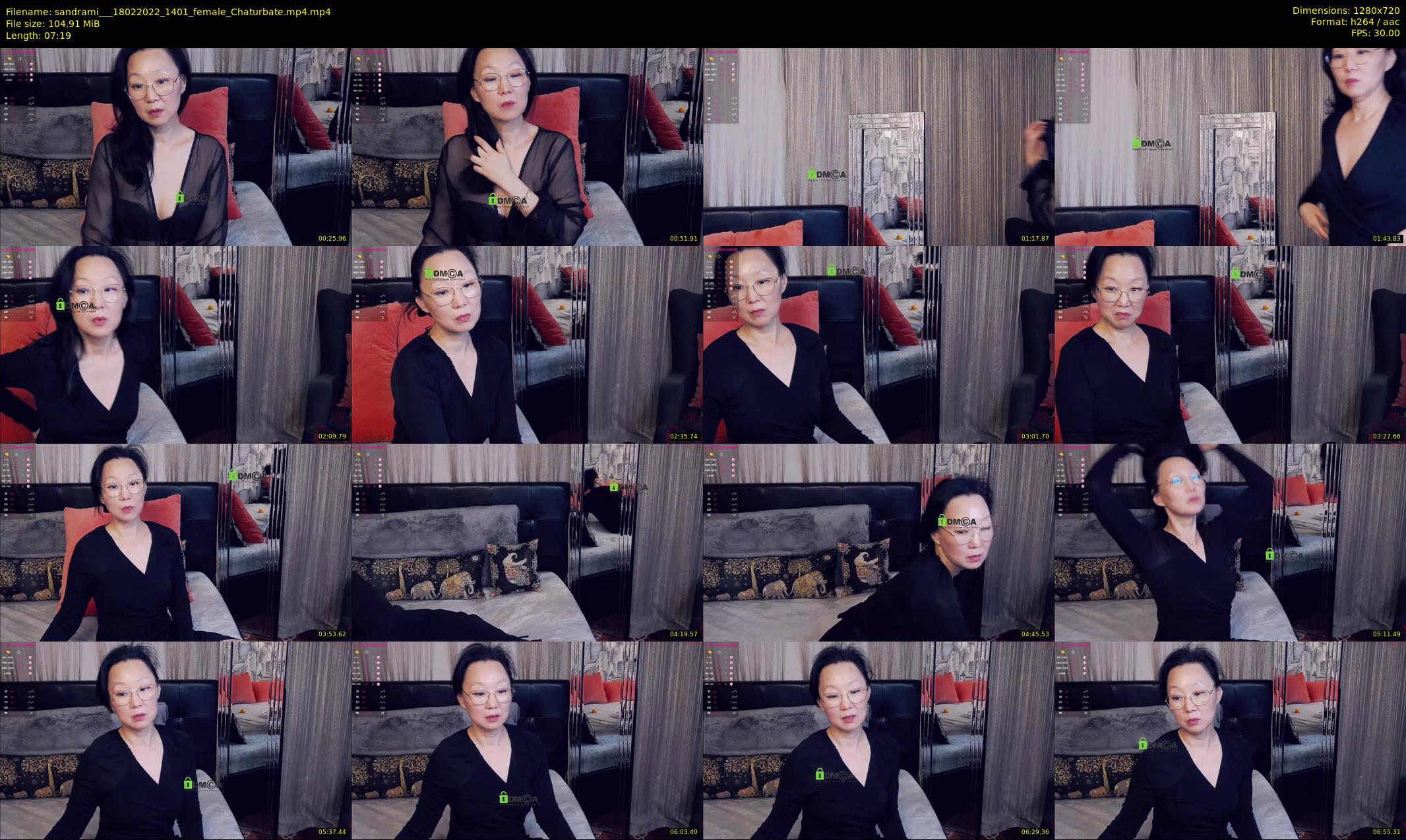 sandrami__ — 8 minute Chaturbate female cam show recording, 720p, Feb 18, 2022