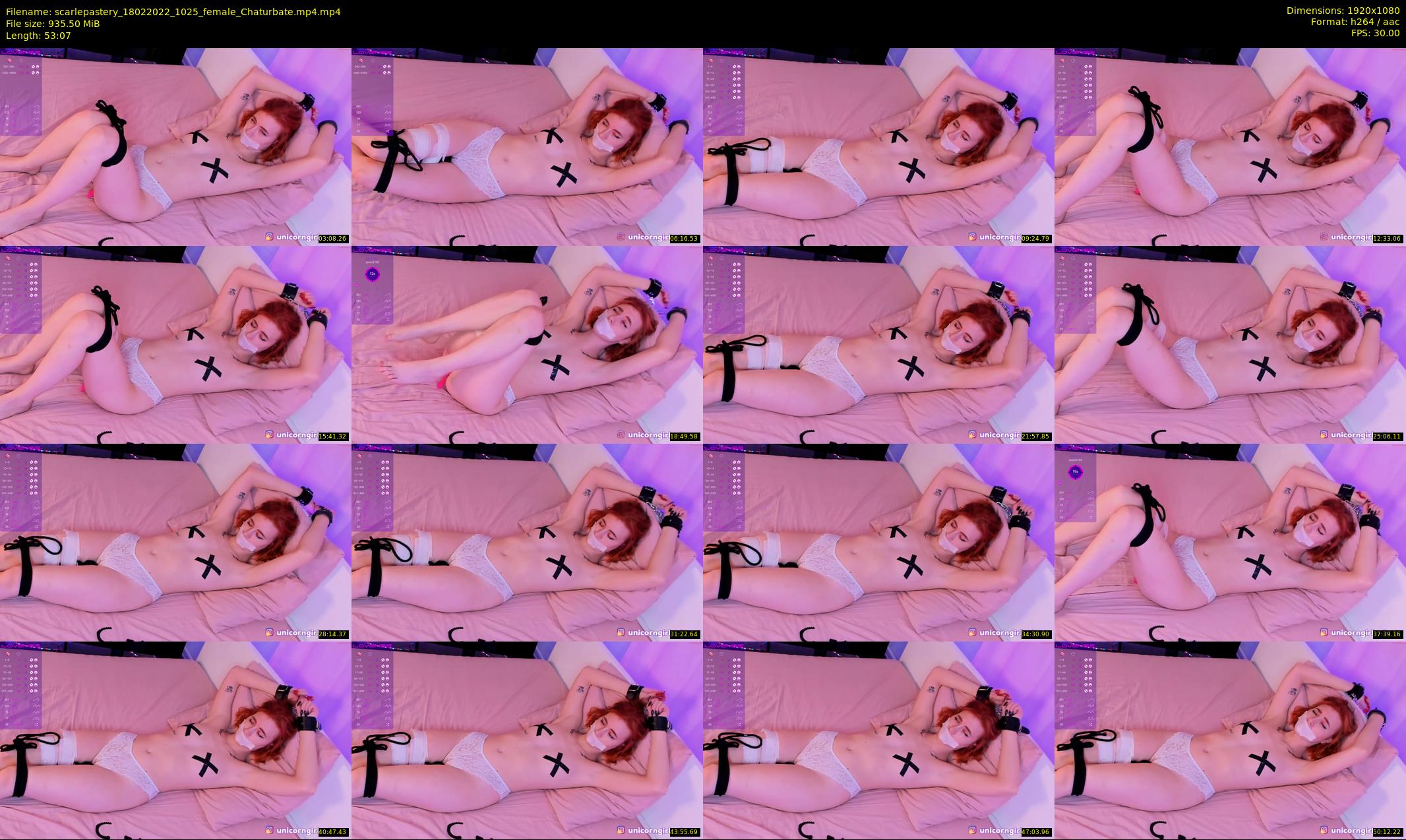 scarlepastery — 54 minute Chaturbate couple cam show recording, 1080p, Feb 18, 2022