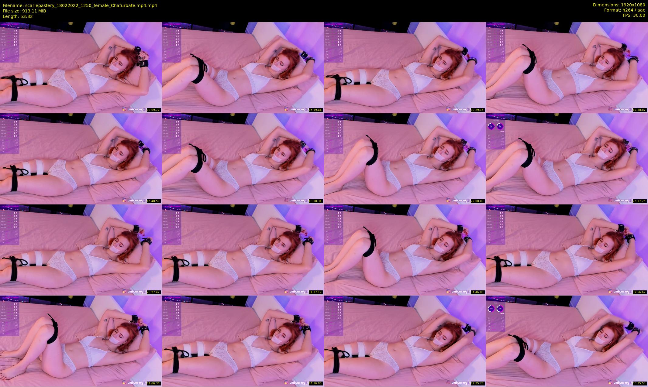 scarlepastery — 54 minute Chaturbate couple cam show recording, 1080p, Feb 18, 2022