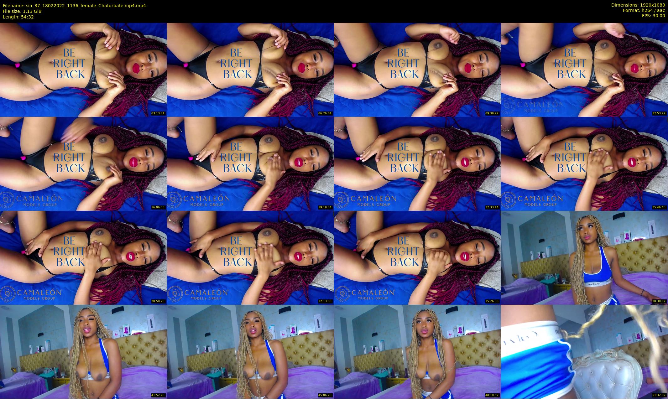 sia_37 — 55 minute Chaturbate female cam show recording, 1080p, Feb 18, 2022