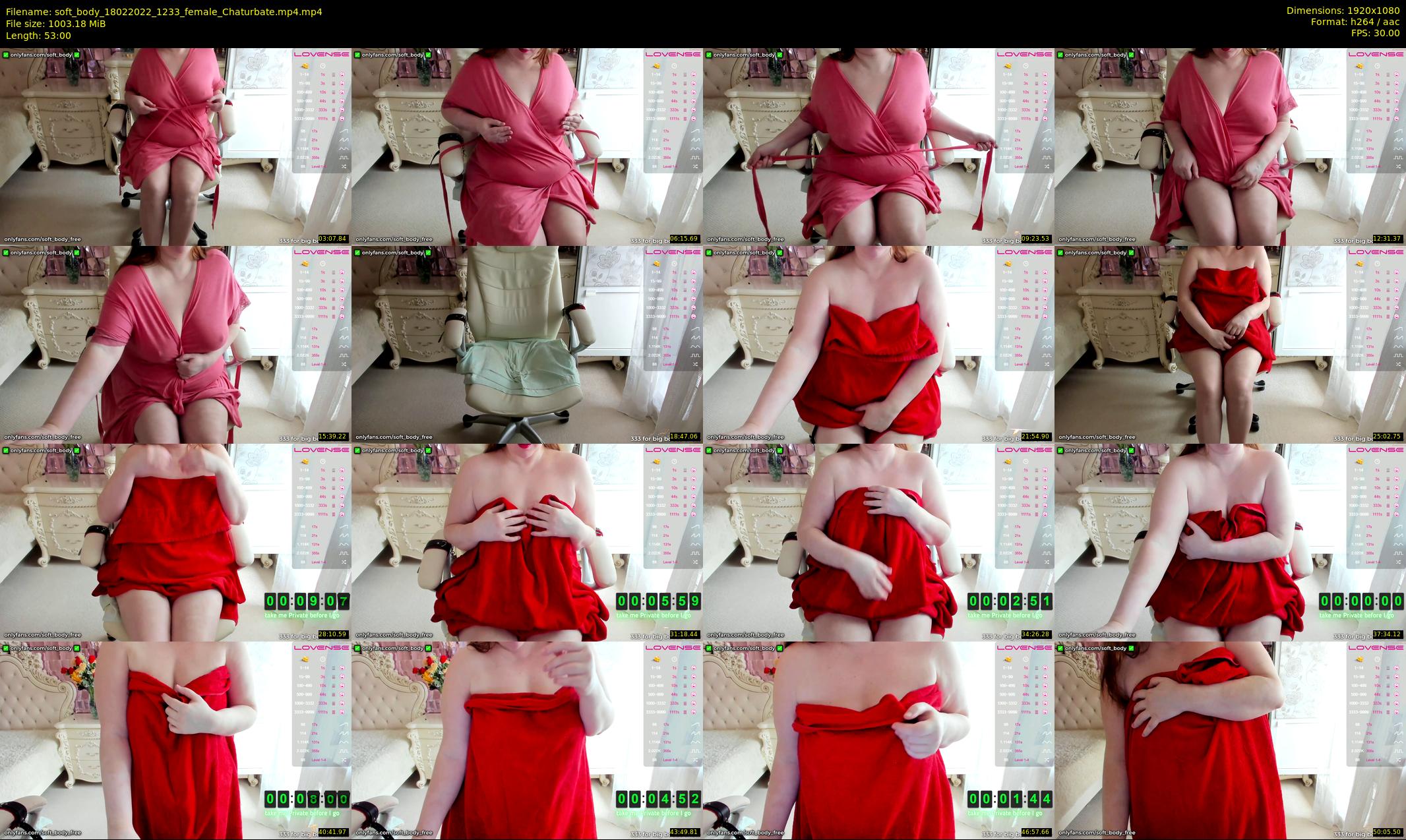 soft_body — 53 minute Chaturbate female cam show recording, 1080p, Feb 18, 2022