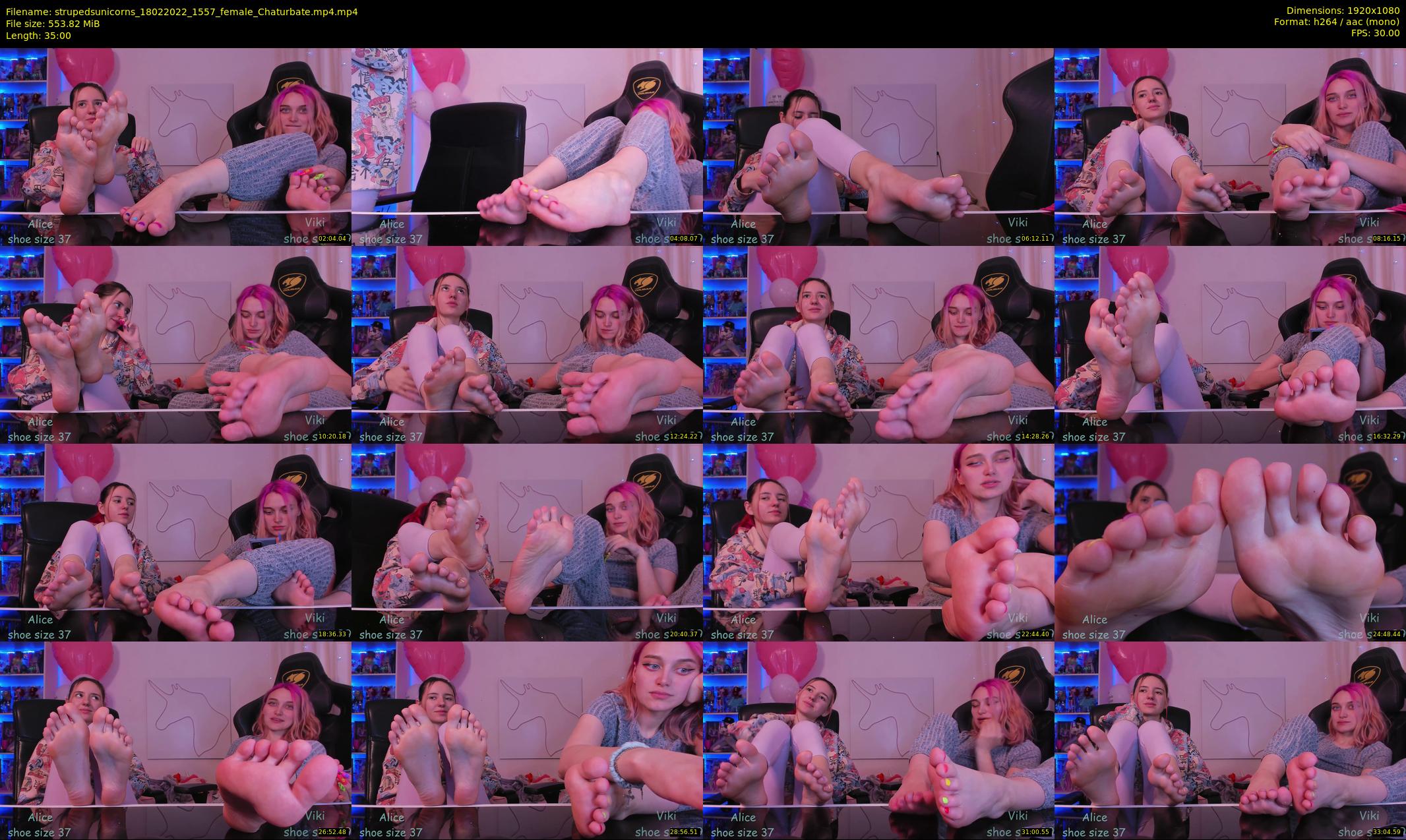strupedsunicorns — 35 minute Chaturbate couple cam show recording, 1080p, Feb 18, 2022