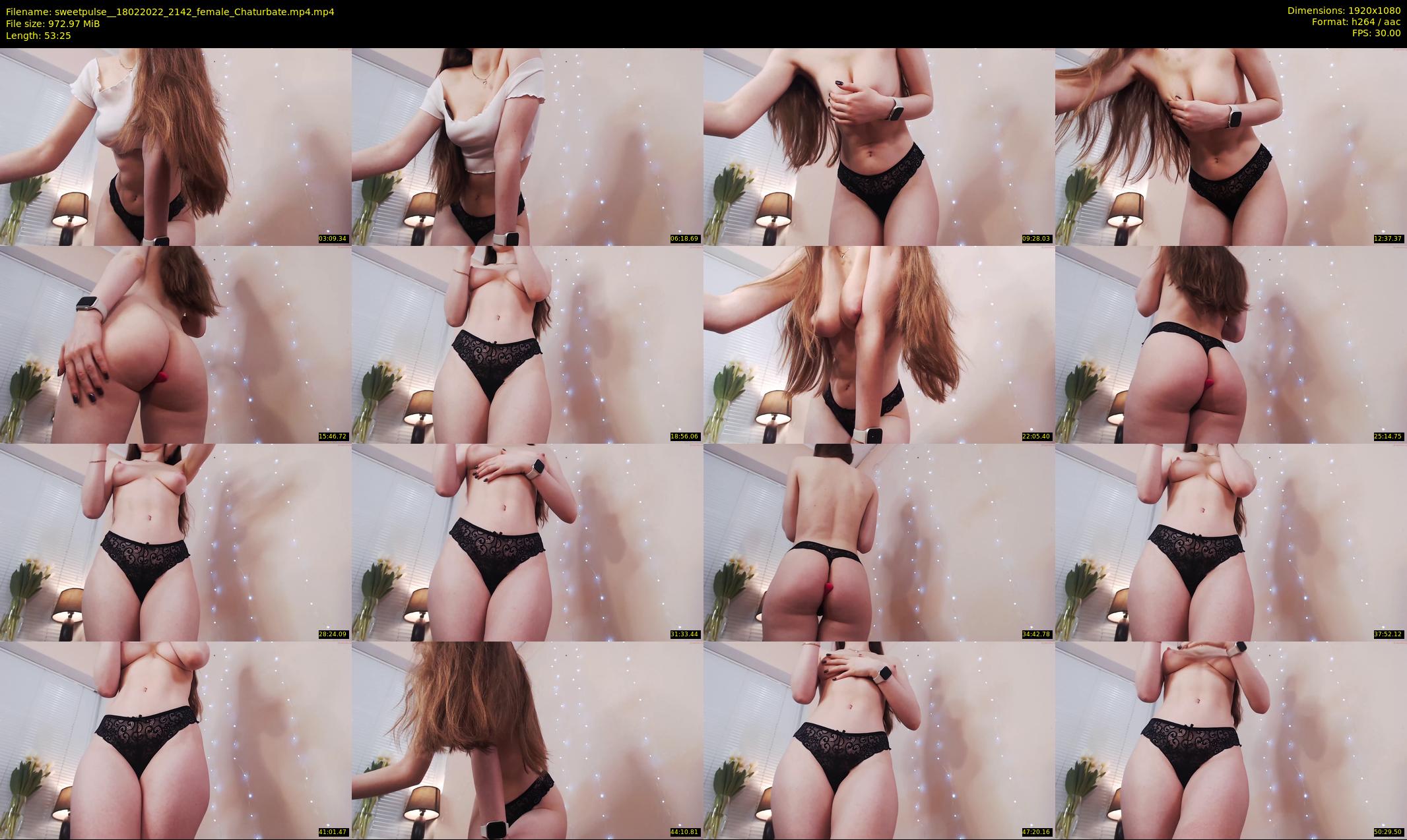 sweetpulse_ — 54 minute Chaturbate female cam show recording, 1080p, Feb 18, 2022