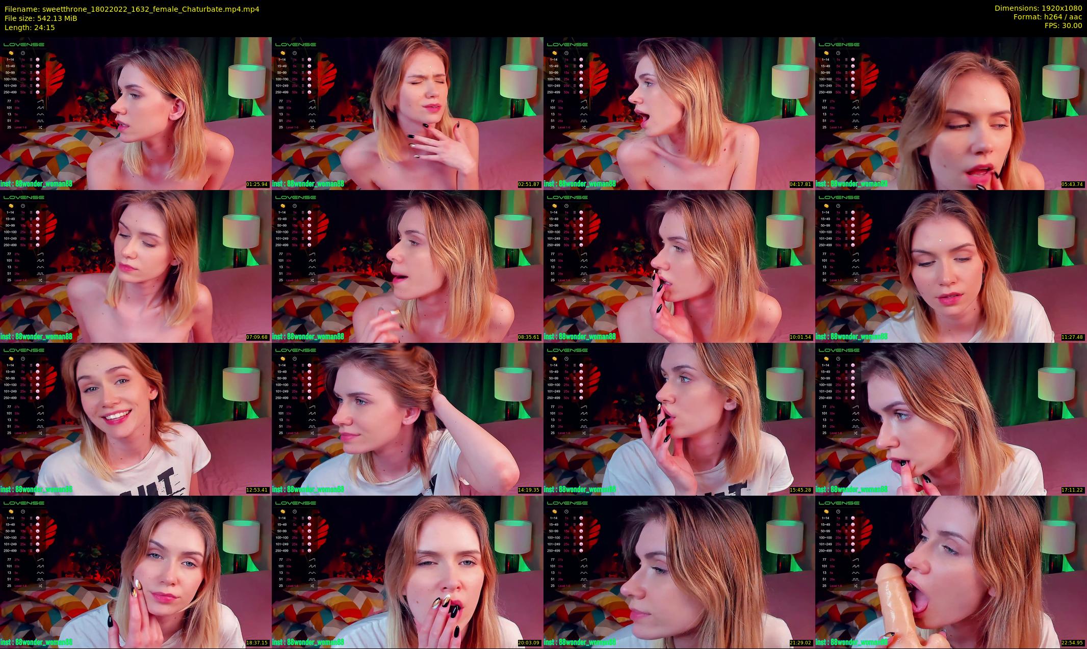 sweetthrone — 25 minute Chaturbate couple cam show recording, 1080p, Feb 18, 2022