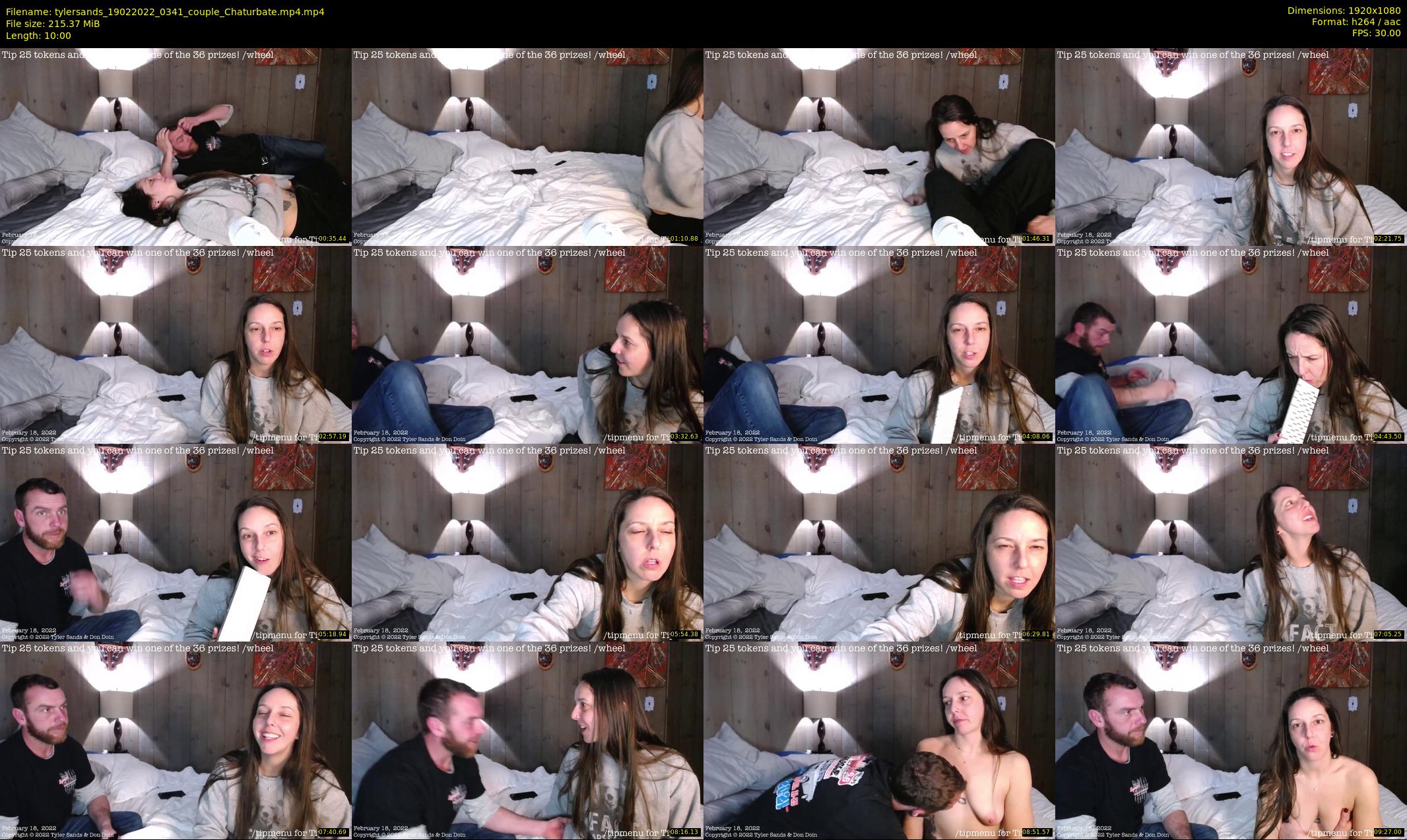 tylersands — 10 minute Chaturbate female cam show recording, 1080p, Feb 19, 2022