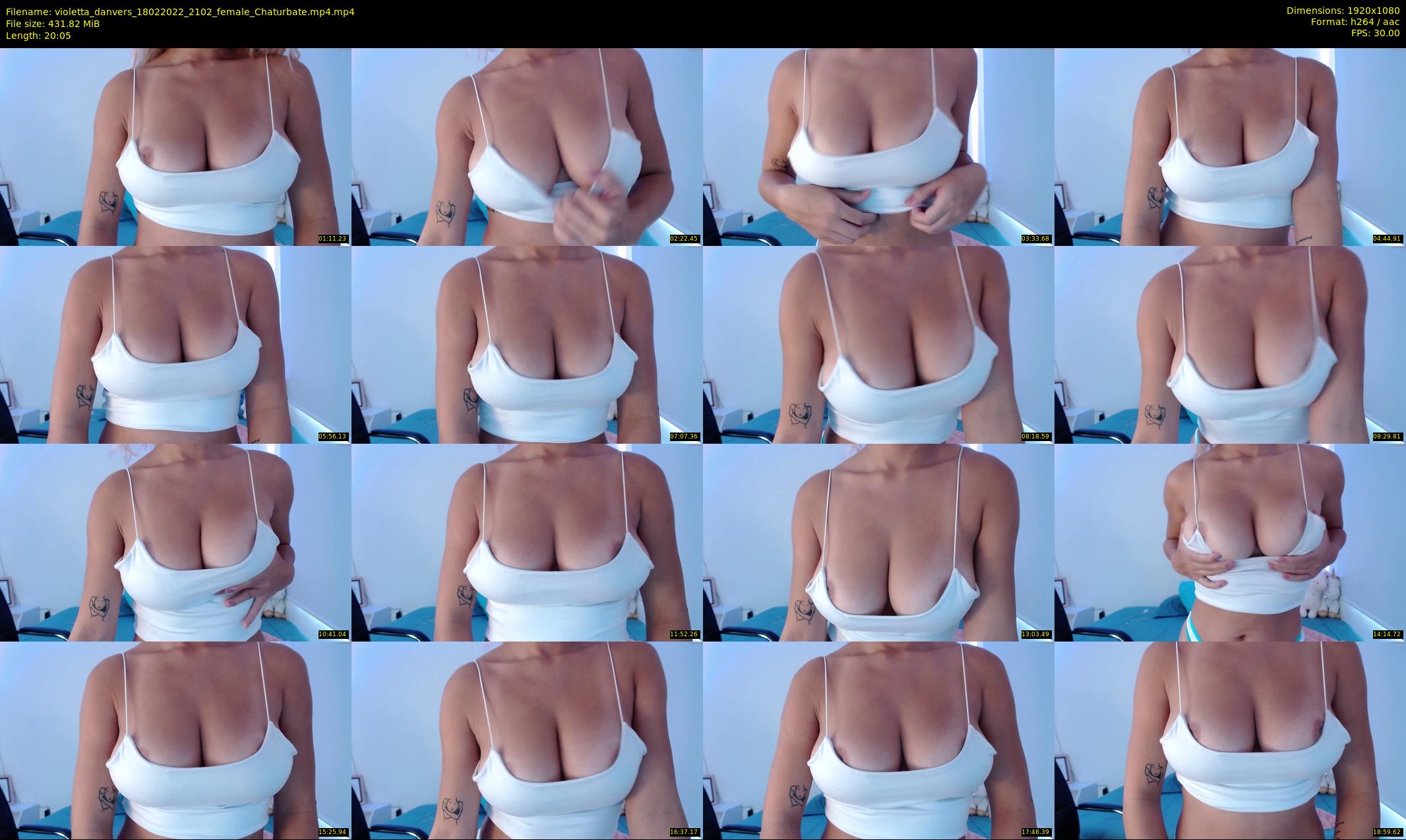 violetta_danvers — 21 minute Chaturbate female cam show recording, 1080p, Feb 18, 2022