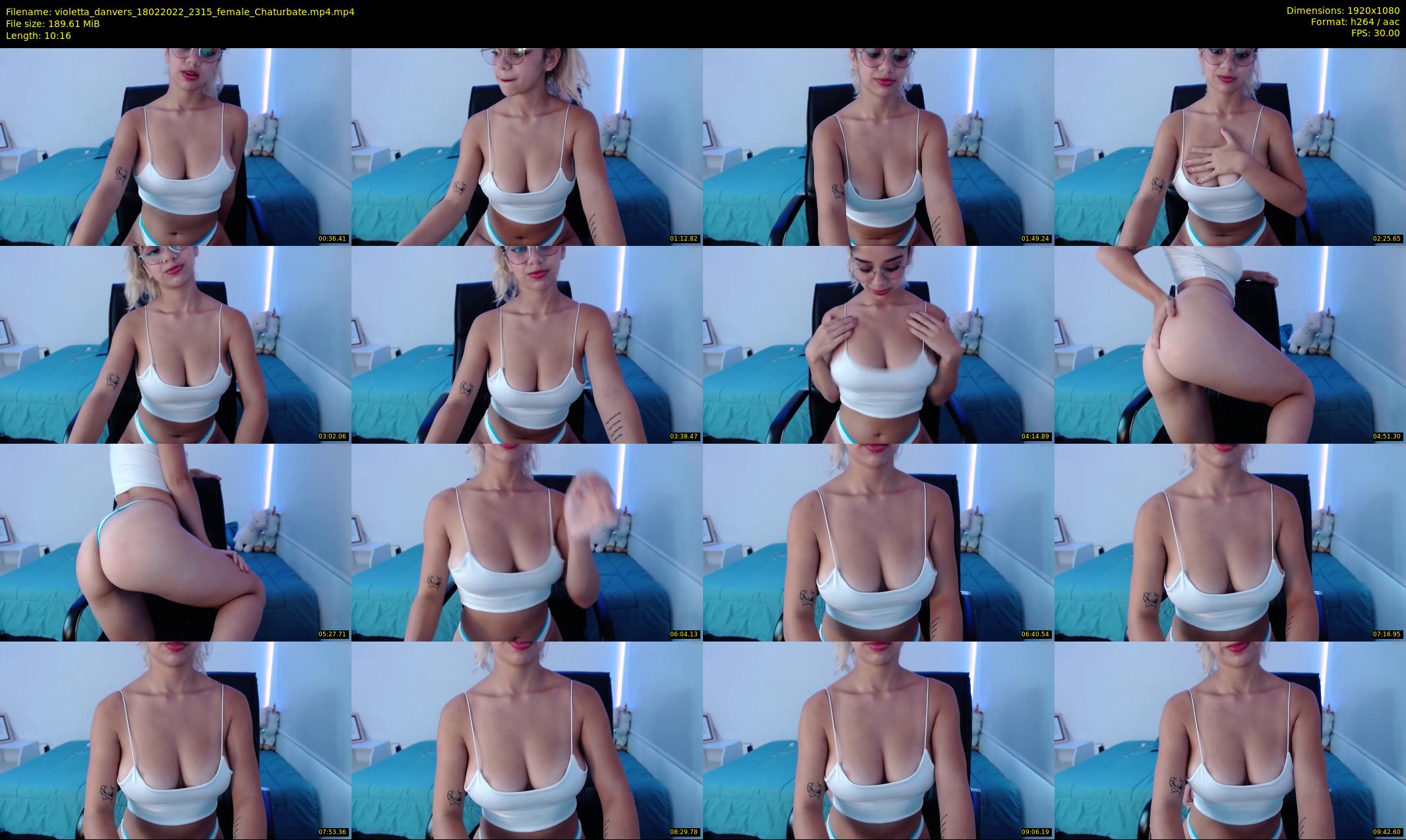 violetta_danvers — 11 minute Chaturbate female cam show recording, 1080p, Feb 18, 2022