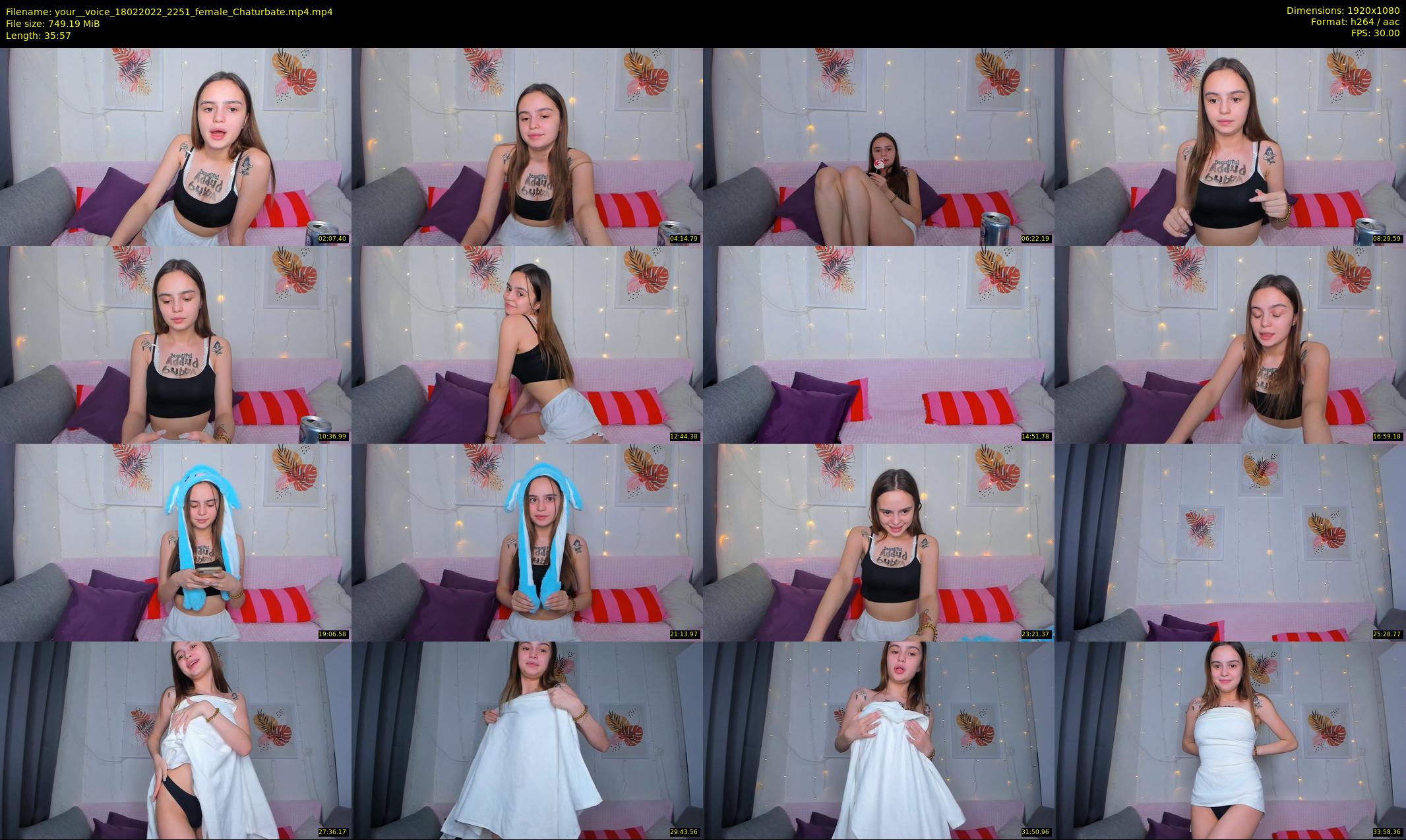 your__voice — 36 minute Chaturbate female cam show recording, 1080p, Feb 18, 2022
