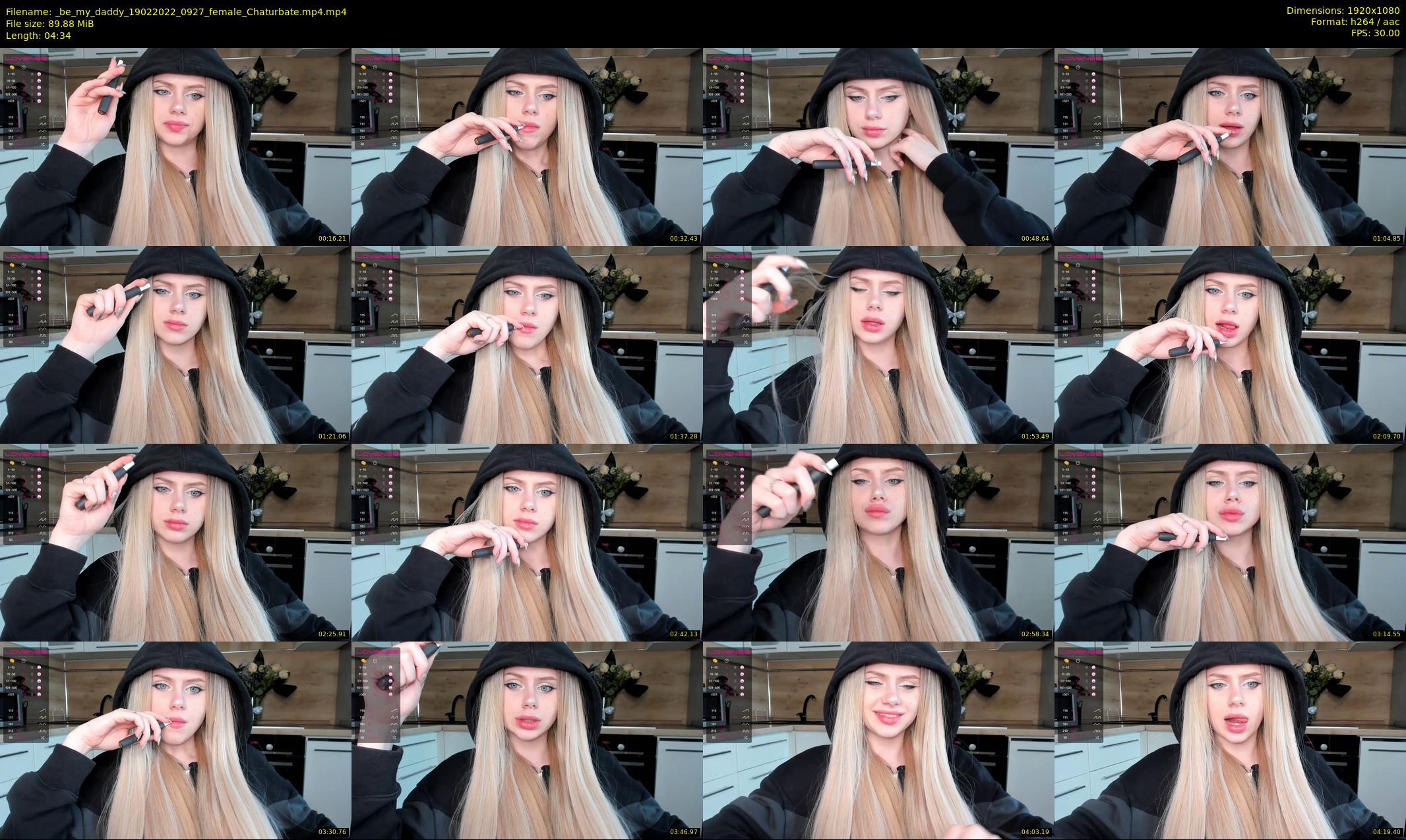 _be_my_daddy — 5 minute Chaturbate female cam show recording, 1080p, Feb 19, 2022
