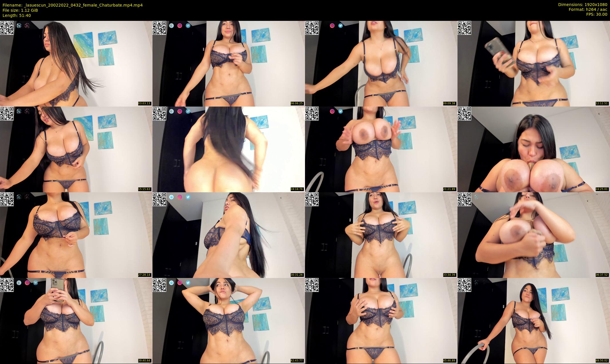 _lasuescun — 52 minute Chaturbate female cam show recording, 1080p, Feb 20, 2022