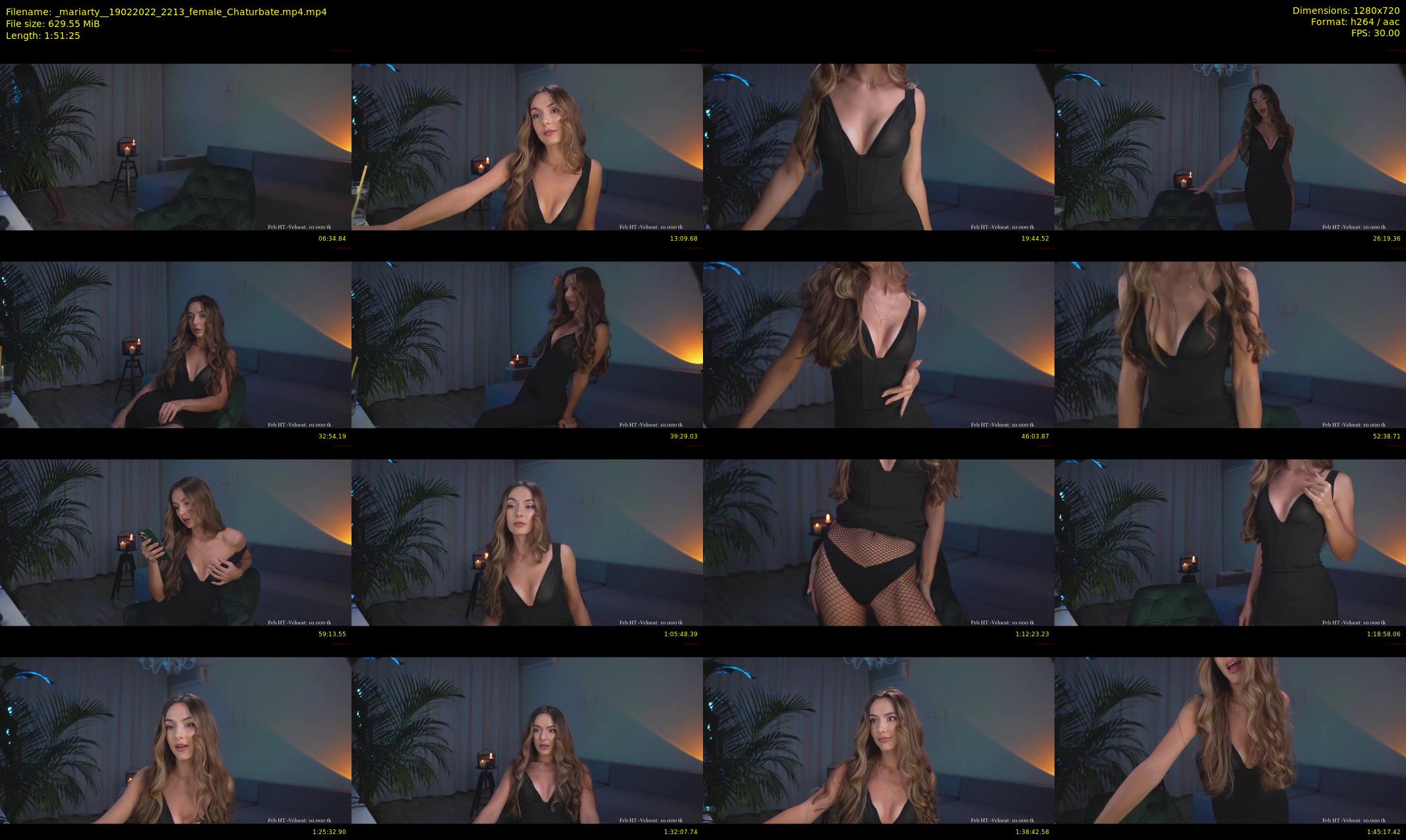 _mariarty_ — 112 minute Chaturbate female cam show recording, 720p, Feb 19, 2022