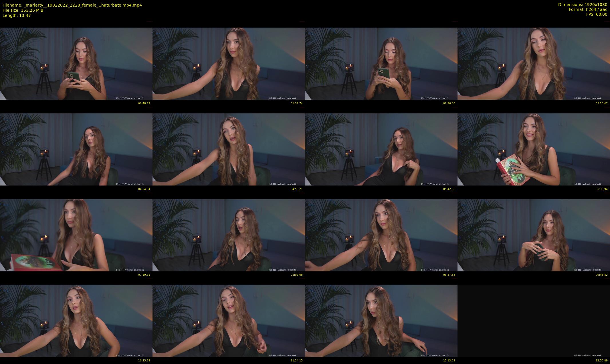 _mariarty_ — 14 minute Chaturbate female cam show recording, 1080p, Feb 19, 2022