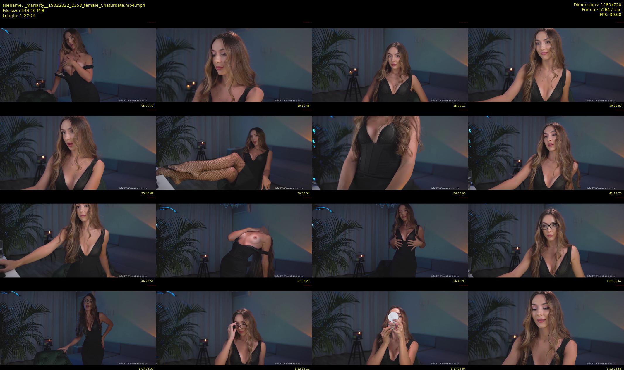 _mariarty_ — 88 minute Chaturbate female cam show recording, 720p, Feb 19, 2022