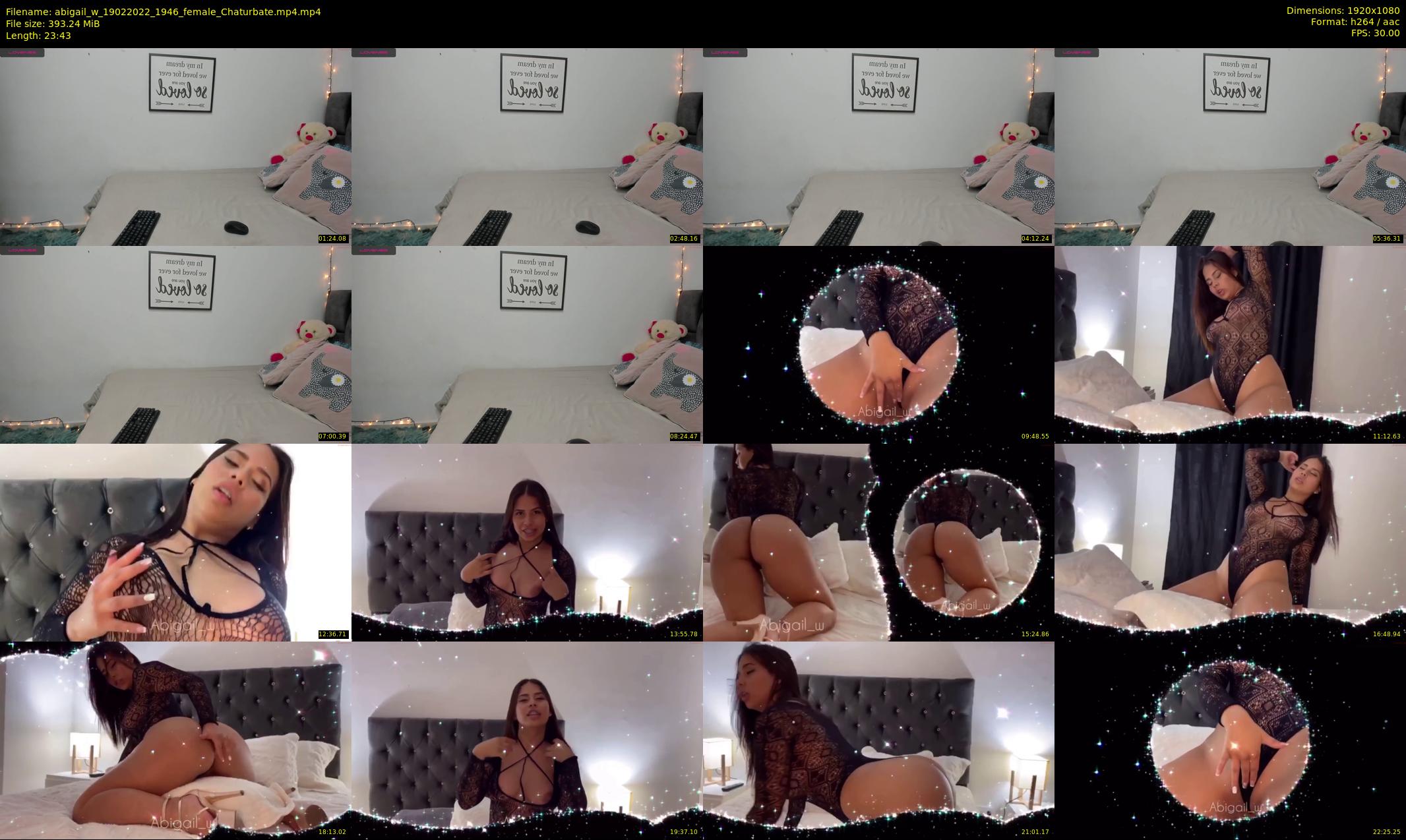 abigail_w — 24 minute Chaturbate female cam show recording, 1080p, Feb 19, 2022