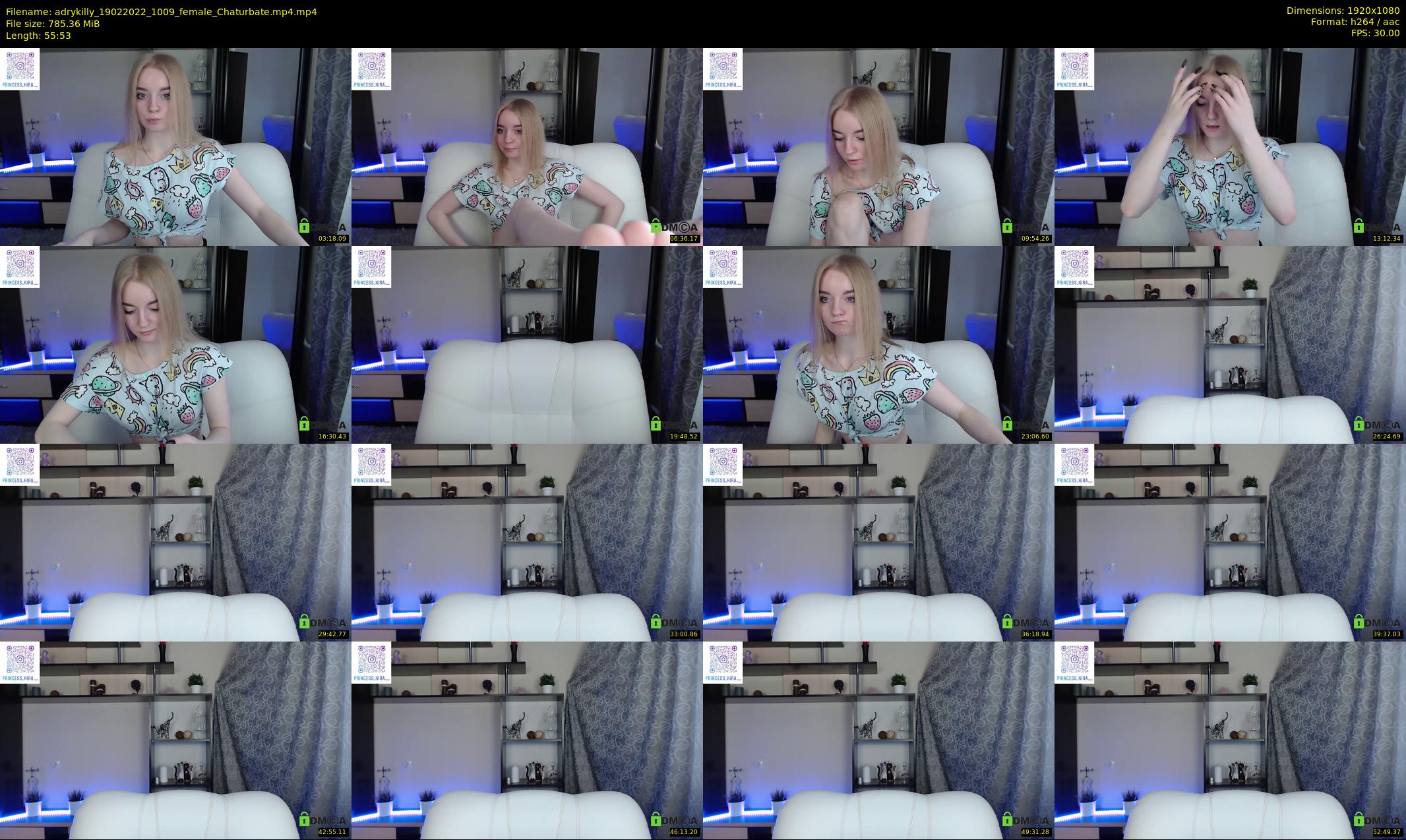 adrykilly — 56 minute Chaturbate female cam show recording, 1080p, Feb 19, 2022