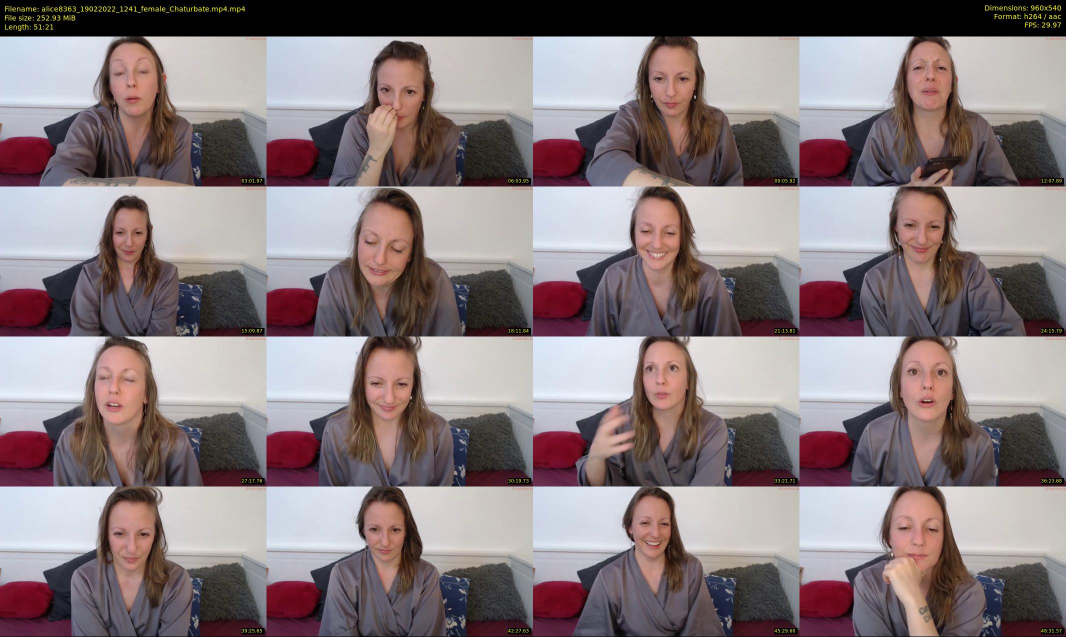 alice8363 — 52 minute Chaturbate female cam show recording, 480p, Feb 19, 2022