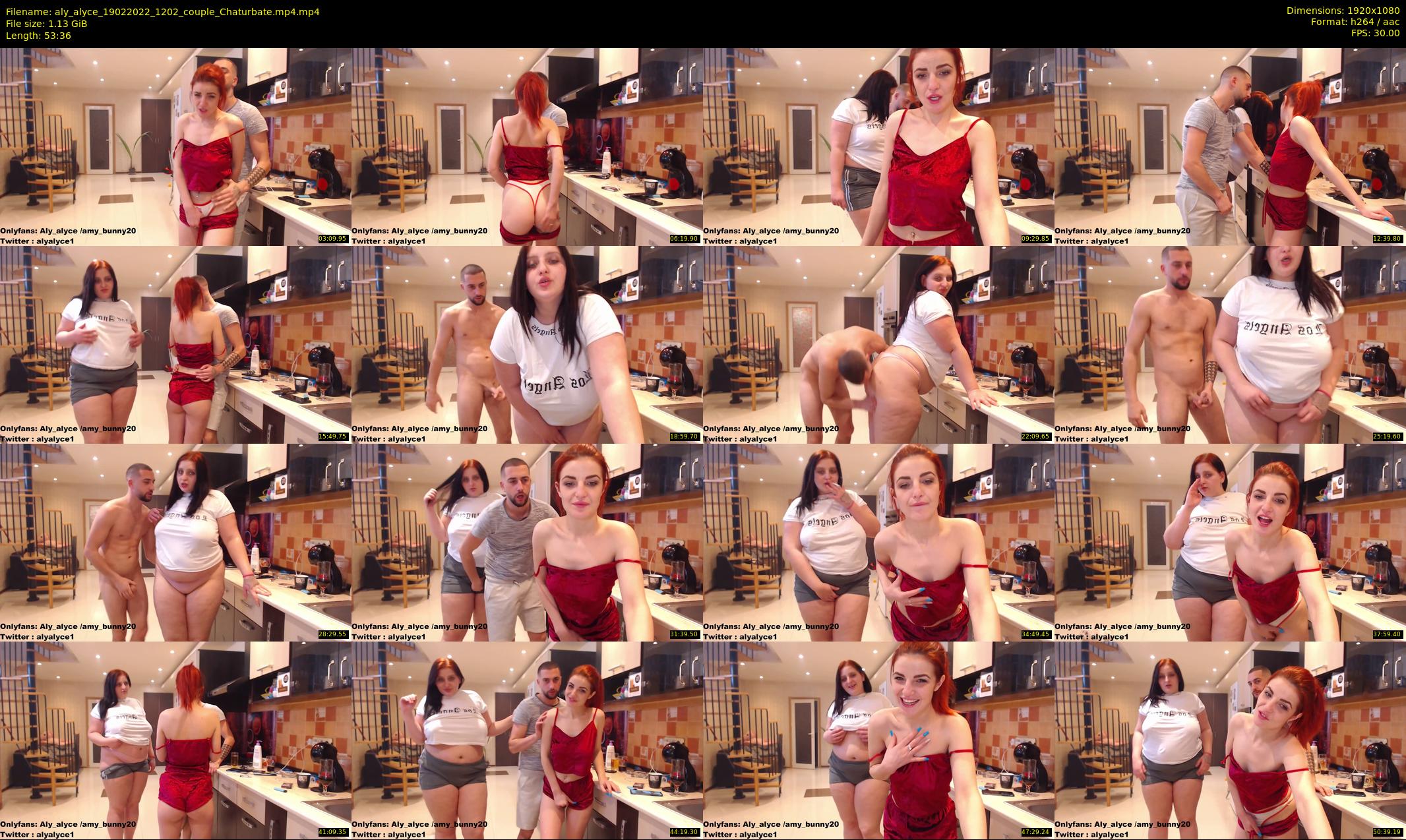 aly_alyce — 54 minute Chaturbate female cam show recording, 1080p, Feb 19, 2022