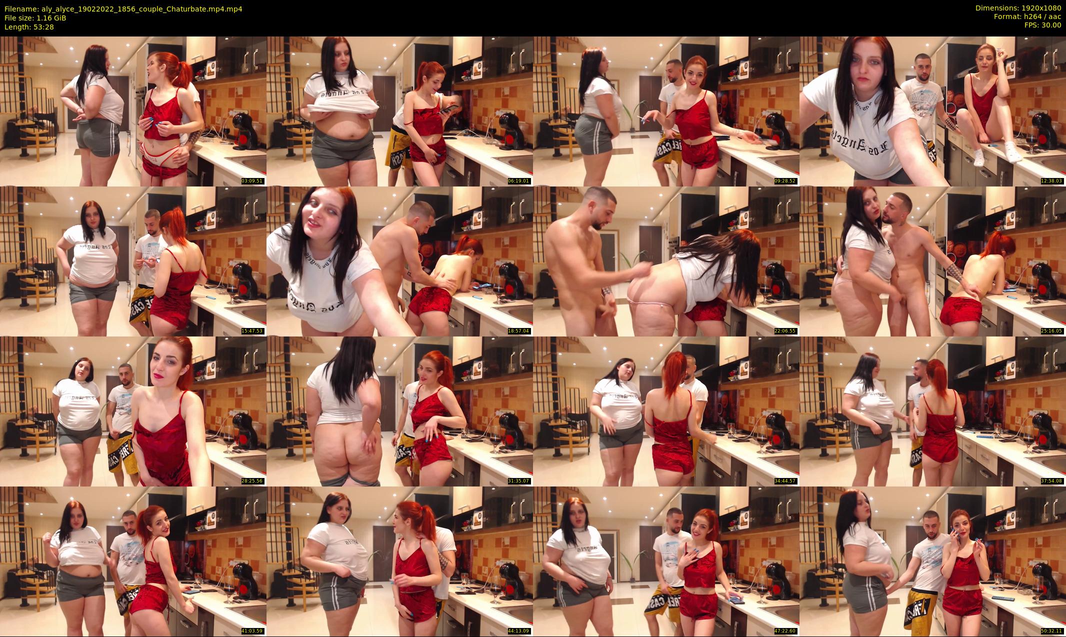 aly_alyce — 54 minute Chaturbate female cam show recording, 1080p, Feb 19, 2022