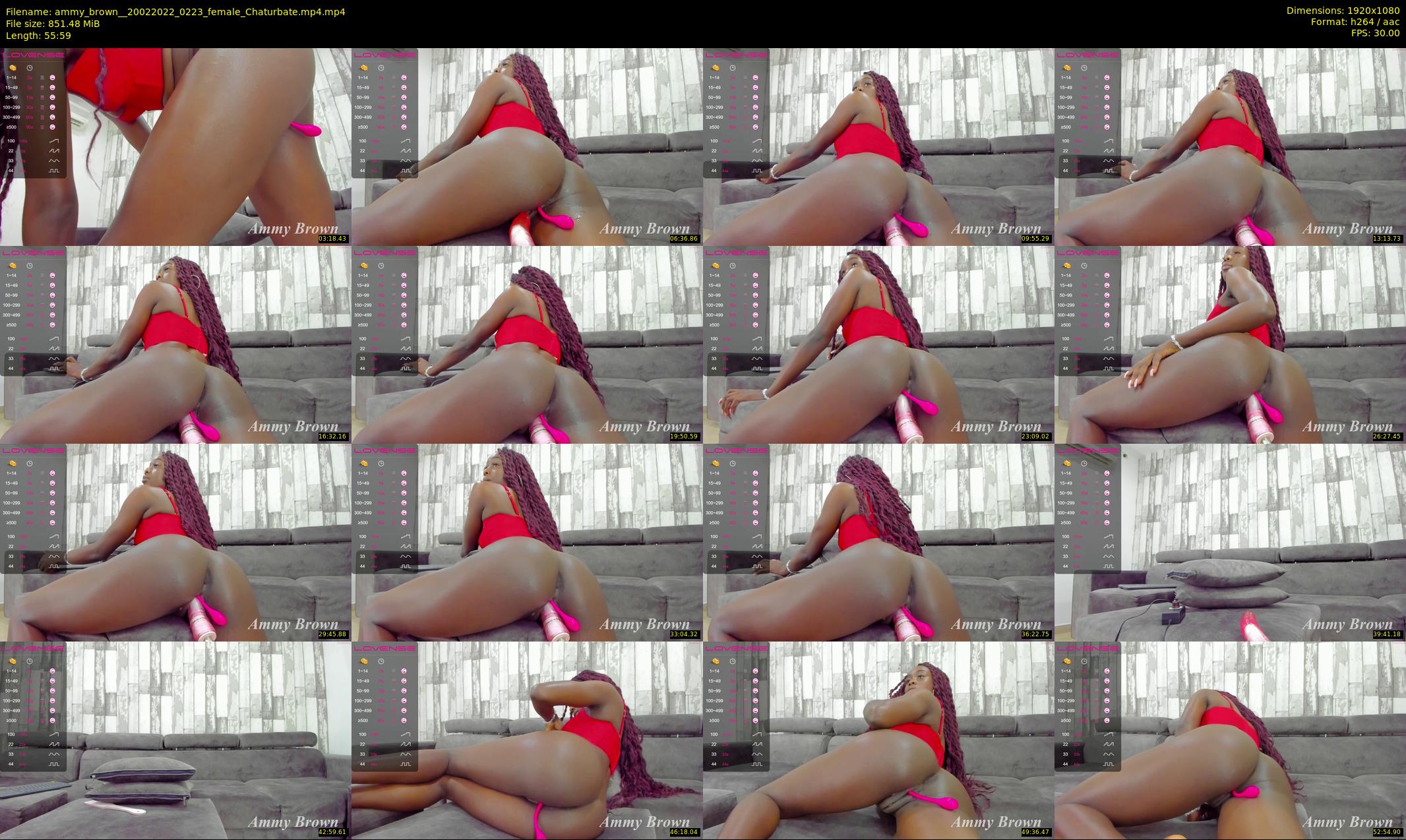 ammy_brown_ — 56 minute Chaturbate female cam show recording, 1080p, Feb 20, 2022