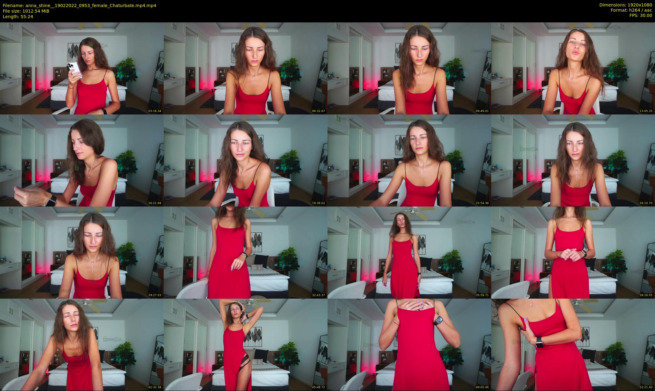 anna_shine_ — 56 minute Chaturbate female cam show recording, 1080p, Feb 19, 2022