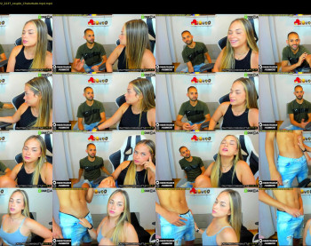 ashleyandzamir — 54 minute Chaturbate couple cam show recording, 1080p, Feb 19, 2022