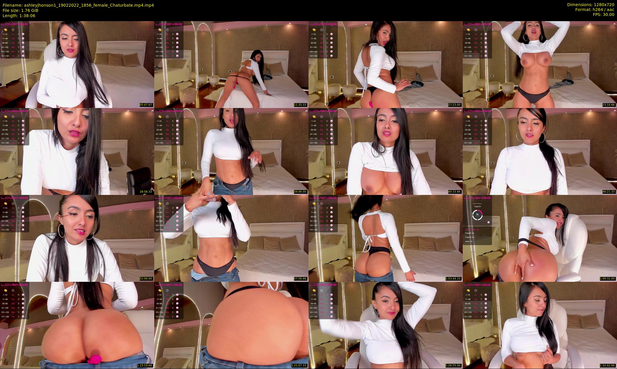ashleyjhonson1 — 99 minute Chaturbate female cam show recording, 720p, Feb 19, 2022