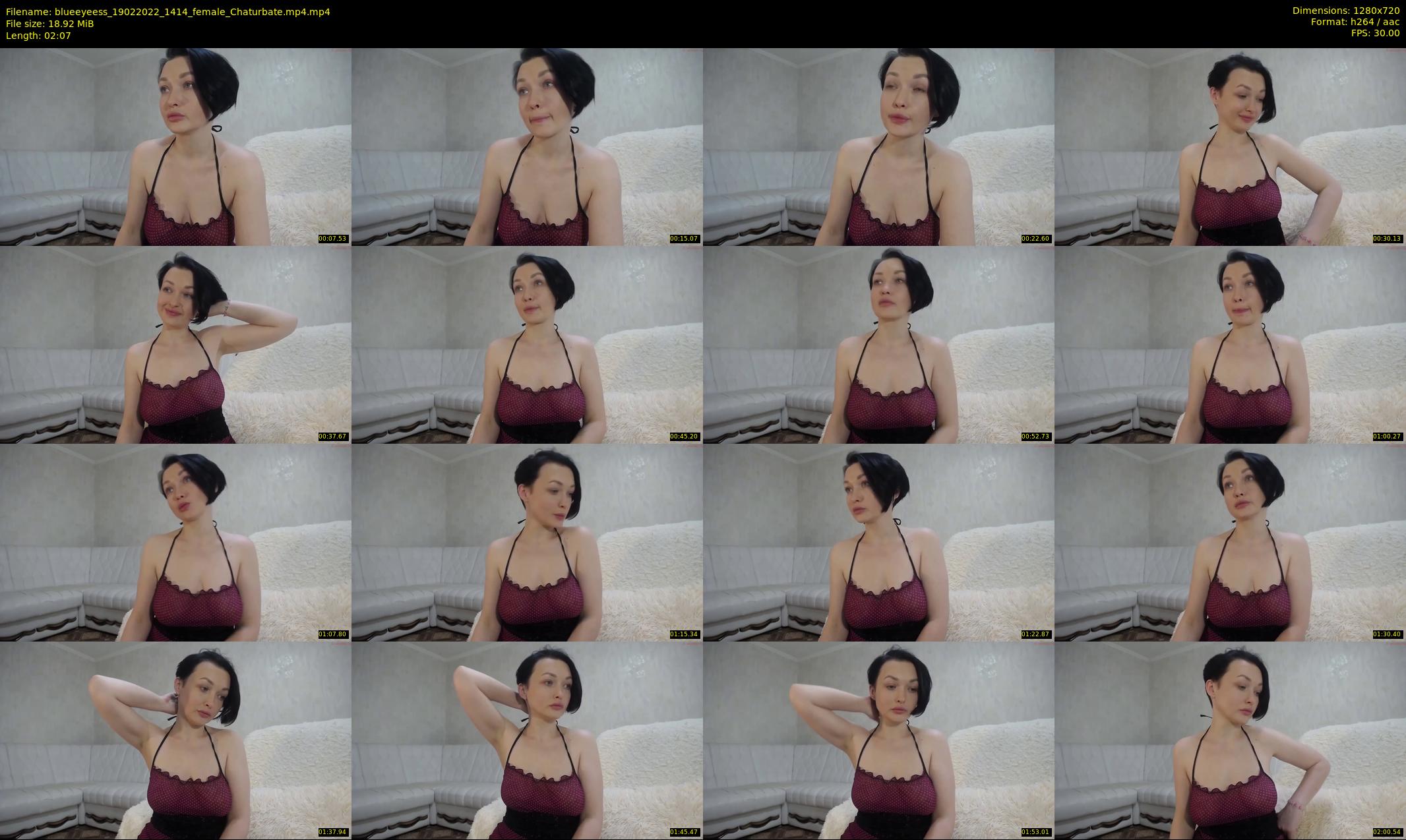 blueeyeess — 3 minute Chaturbate female cam show recording, 720p, Feb 19, 2022
