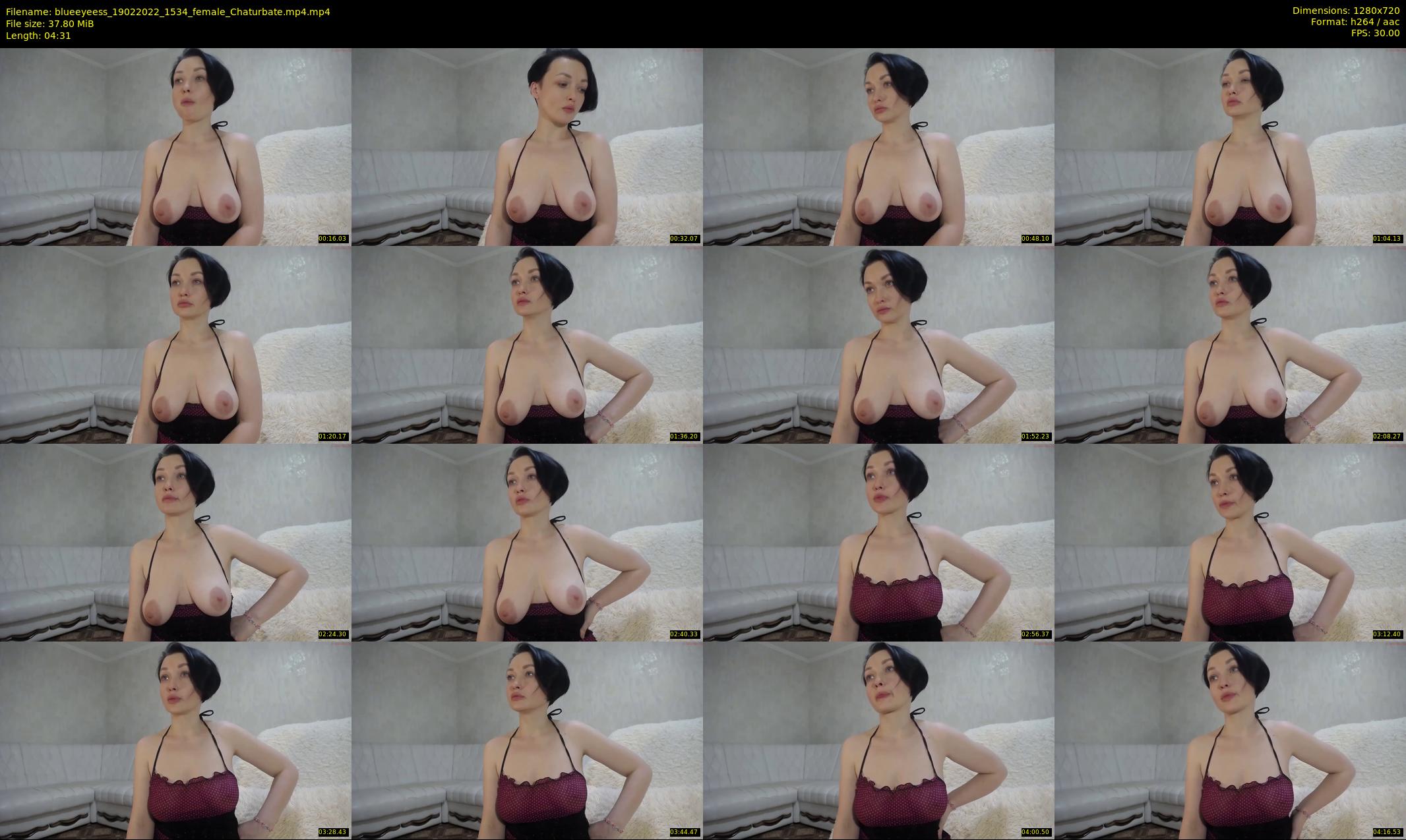 blueeyeess — 5 minute Chaturbate female cam show recording, 720p, Feb 19, 2022