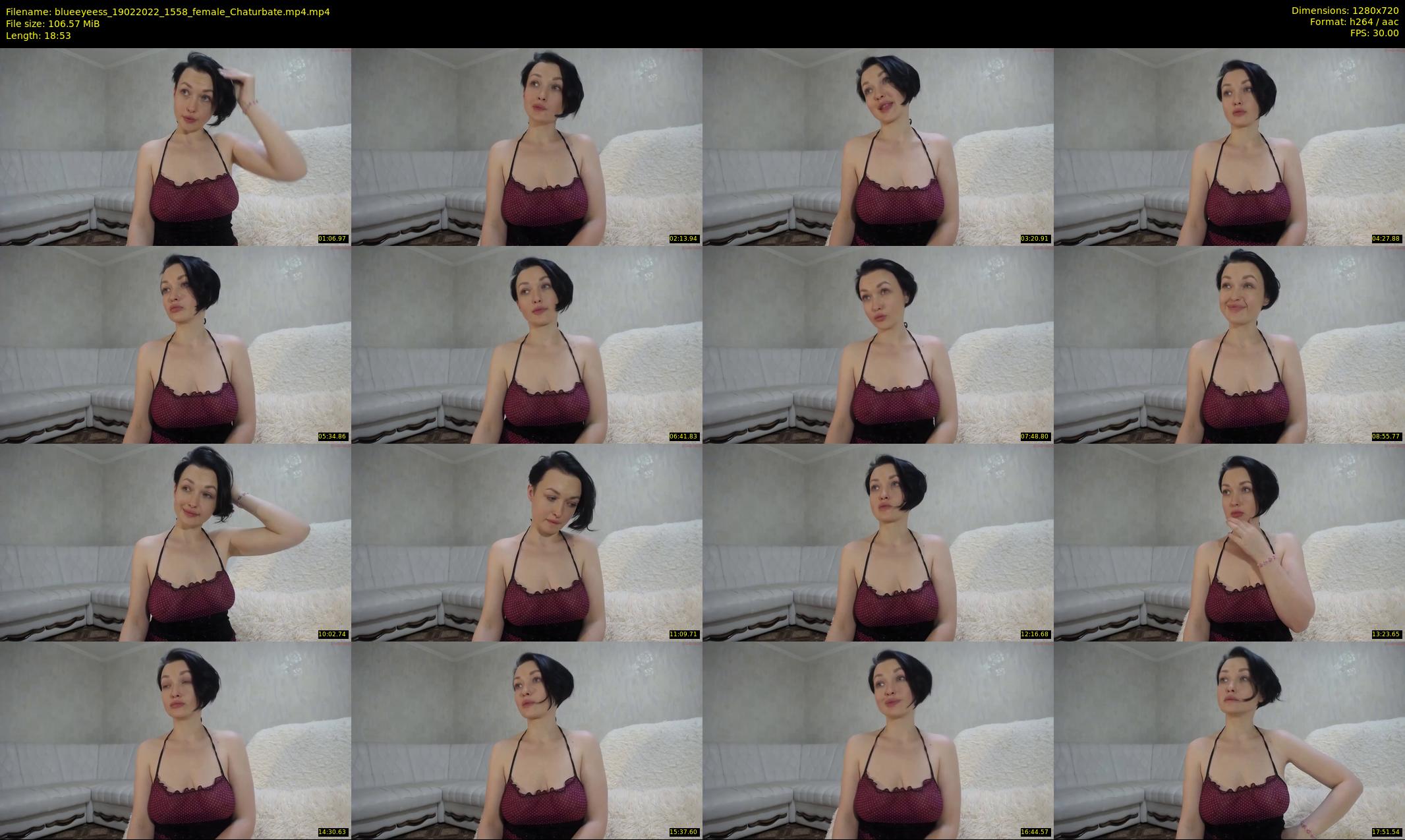 blueeyeess — 19 minute Chaturbate female cam show recording, 720p, Feb 19, 2022