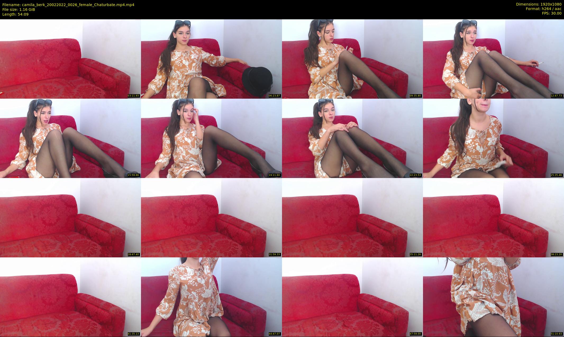 camila_berk — 55 minute Chaturbate female cam show recording, 1080p, Feb 20, 2022