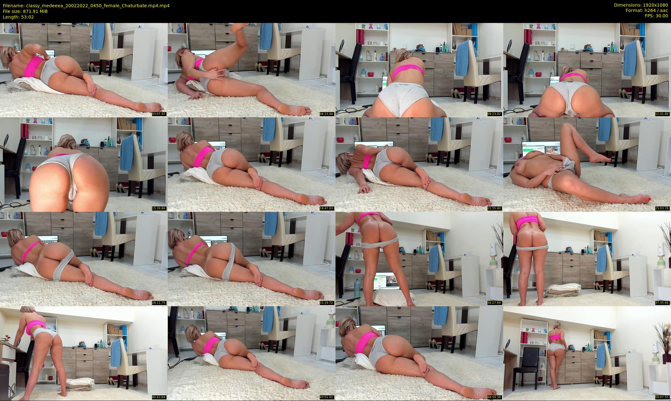 classy_medeeea — 54 minute Chaturbate female cam show recording, 1080p, Feb 20, 2022