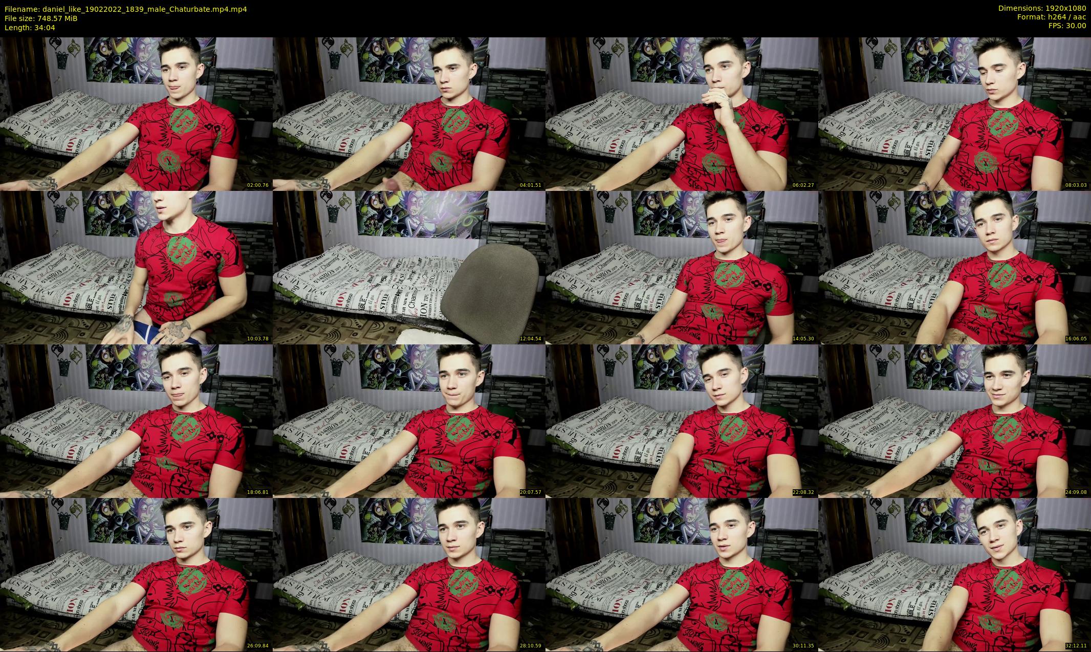daniel_like — 35 minute Chaturbate male cam show recording, 1080p, Feb 19, 2022