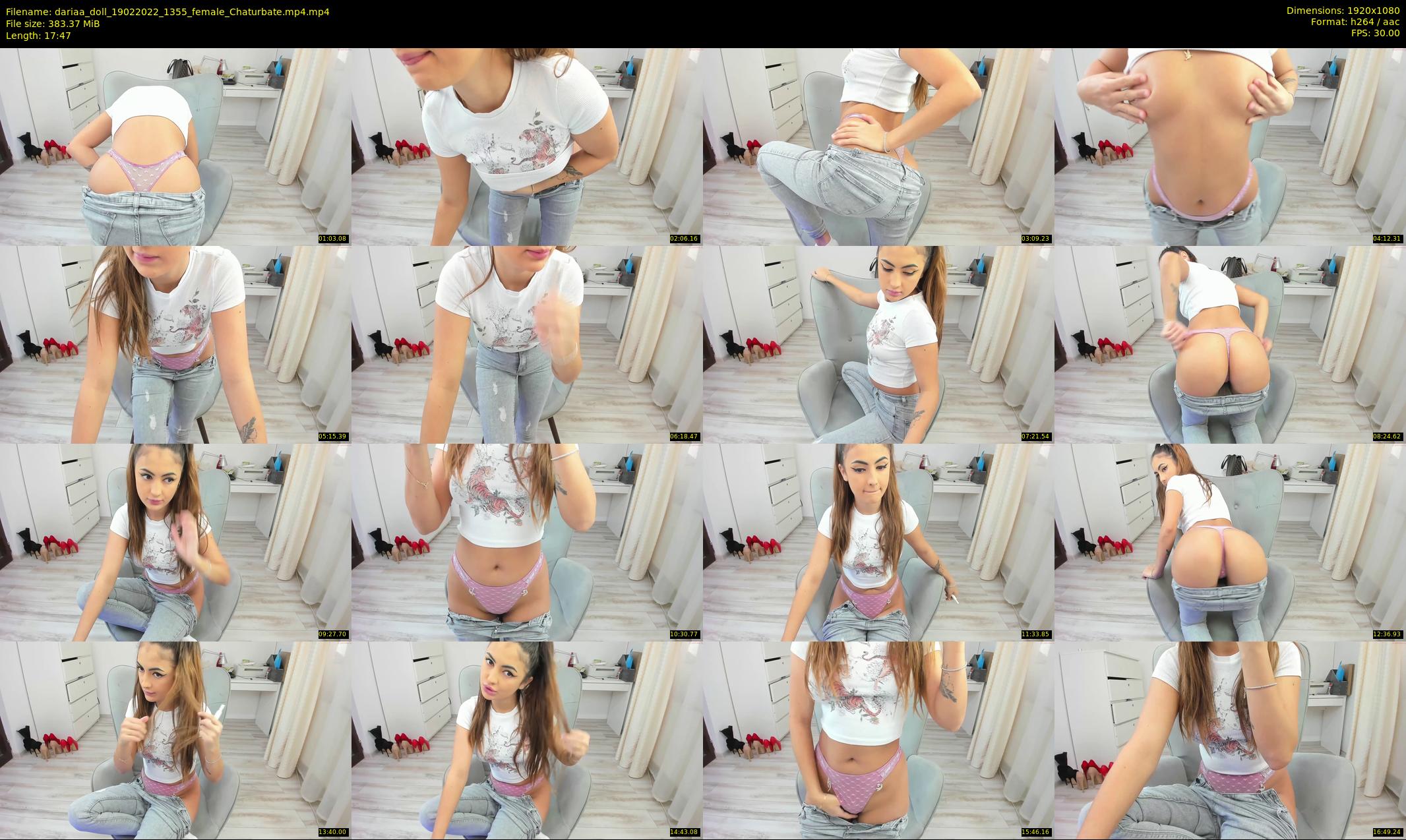 dariaa_doll — 18 minute Chaturbate female cam show recording, 1080p, Feb 19, 2022