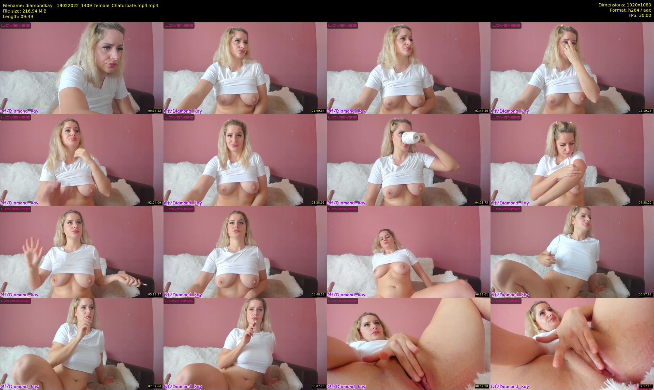 diamondkay_ — 10 minute Chaturbate female cam show recording, 1080p, Feb 19, 2022