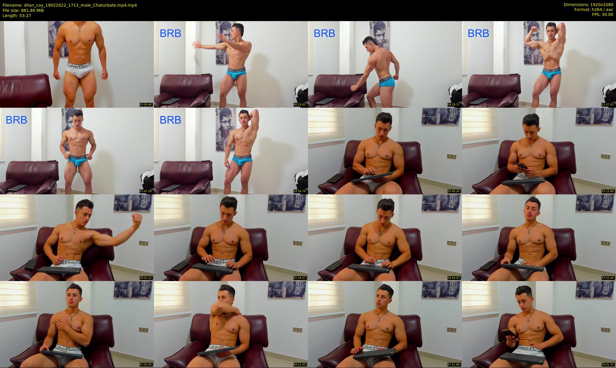dilan_coy — 54 minute Chaturbate male cam show recording, 1080p, Feb 19, 2022