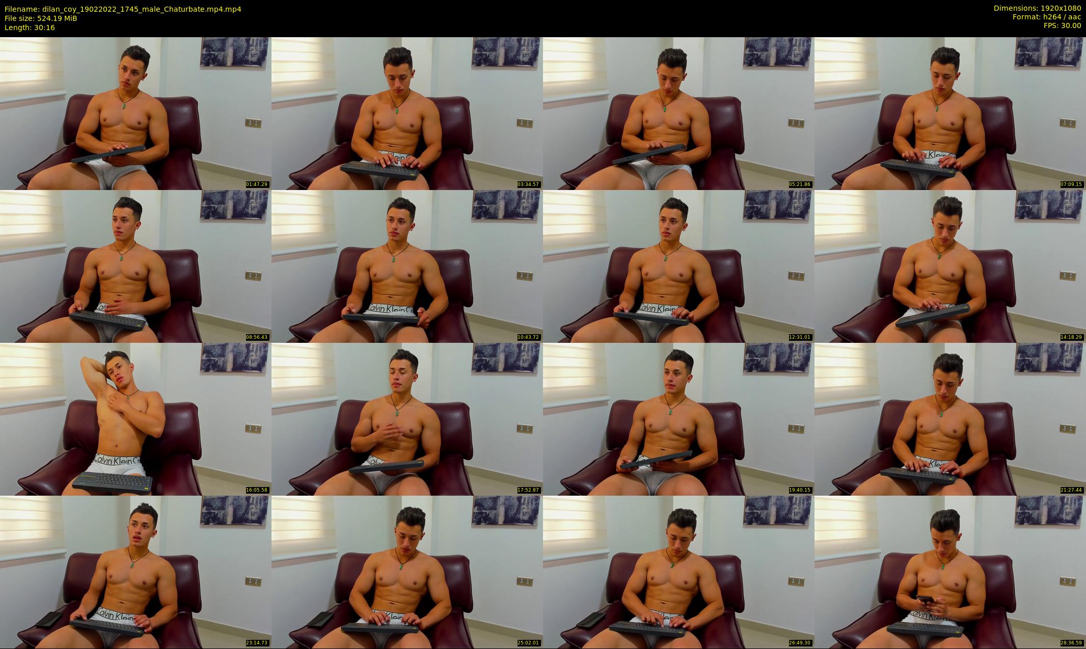 dilan_coy — 31 minute Chaturbate male cam show recording, 1080p, Feb 19, 2022